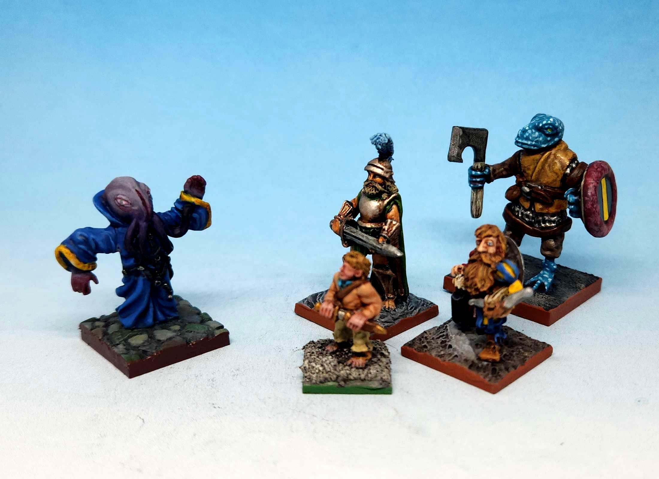 Dungeons And Dragons, Grenadier, Lead, Mind Flayer, Pre Slotta, Vintage