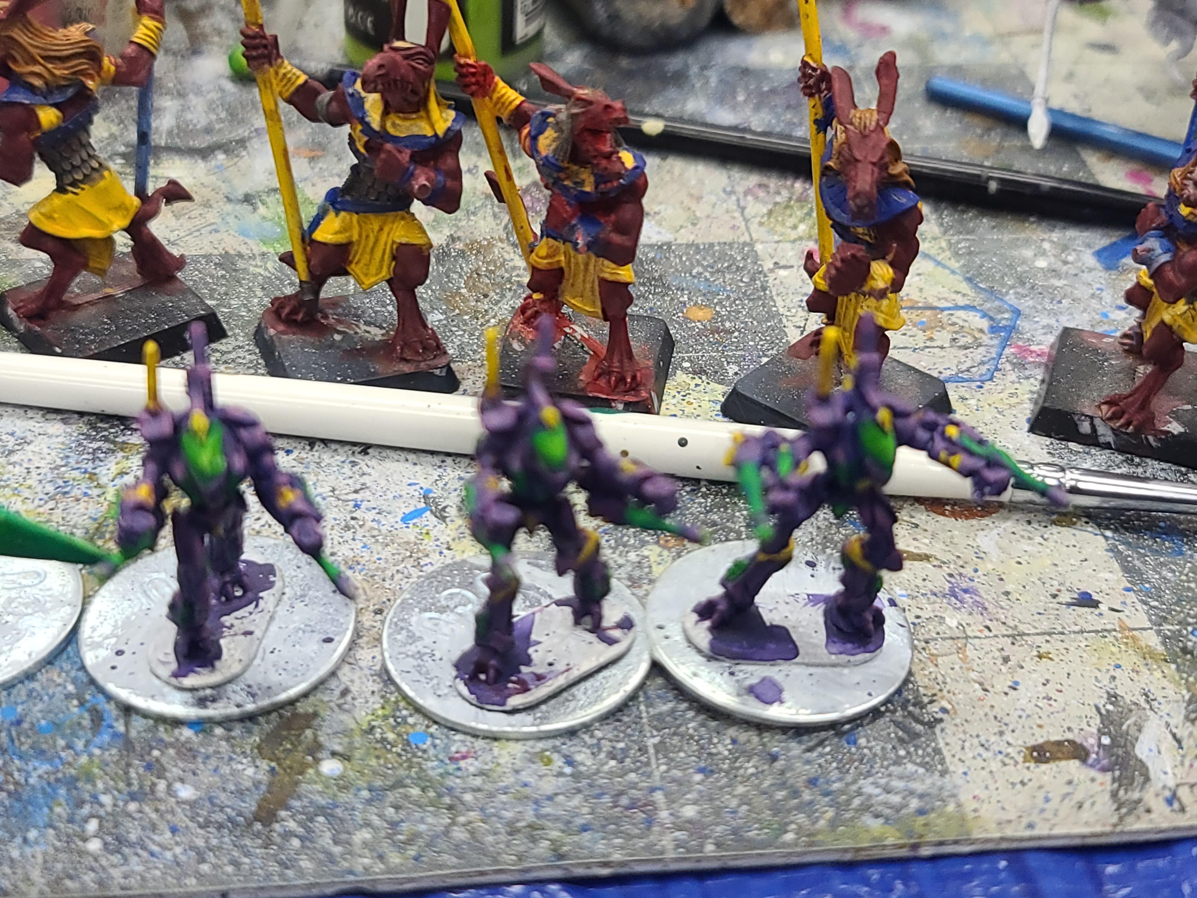 6mm, Eldar, Eloi, Epic, Epic Armageddon, Vanguard Miniatures, Warhammer 40,000, Wraithknight