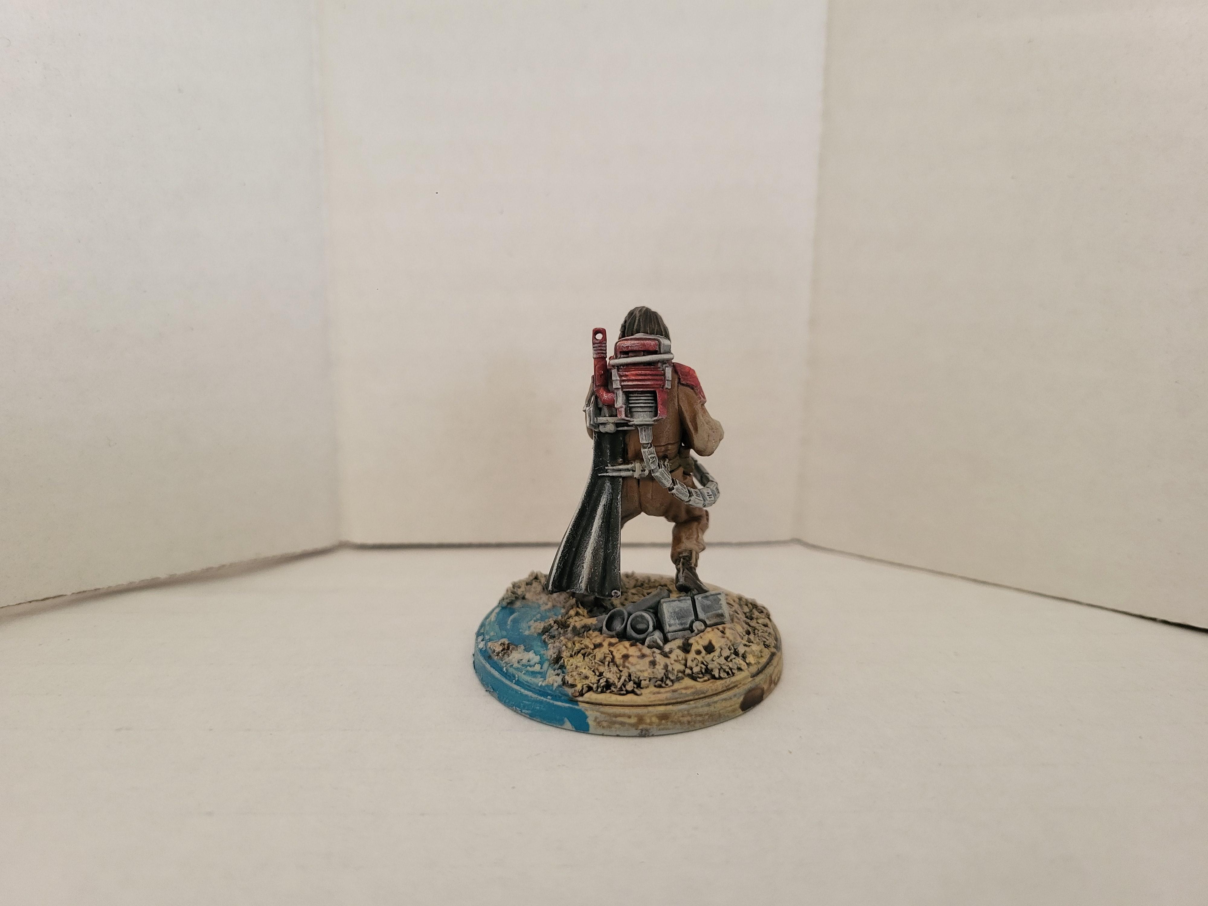 Rebel, Star Wars, Baze Malbus rear