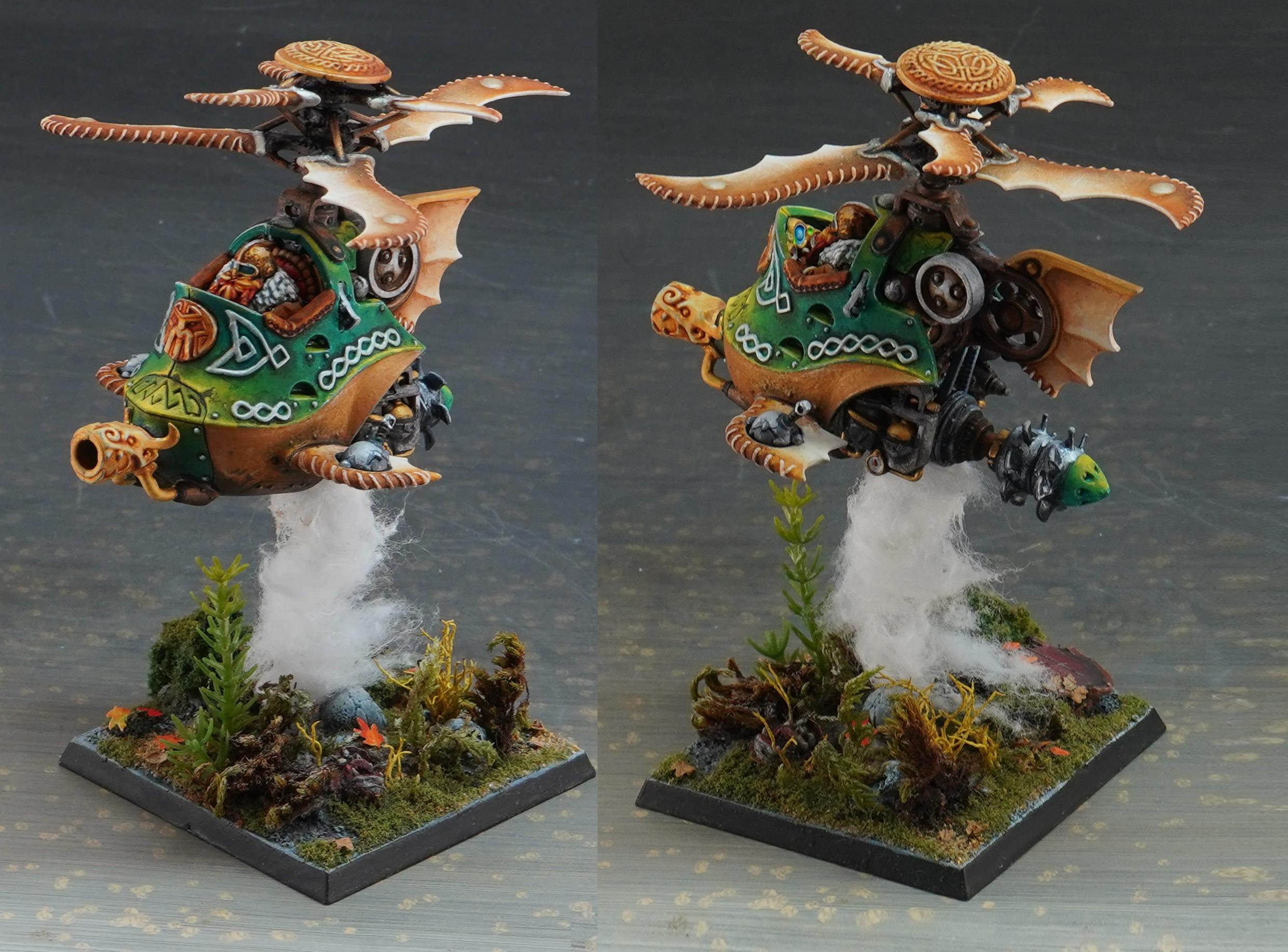 Bomber, Dwarves, Gyrocopter