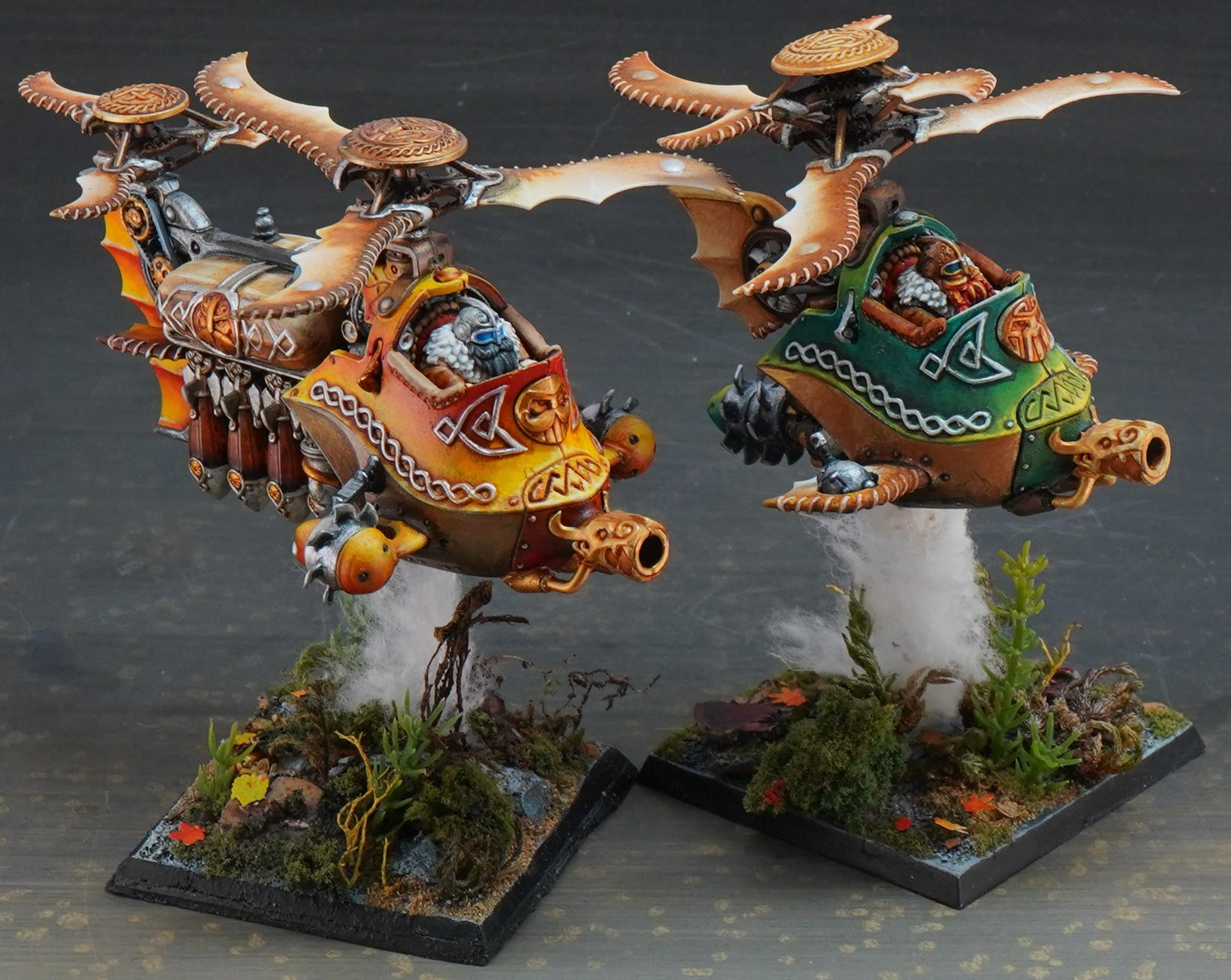 Bomber, Dwarves, Gyrocopter
