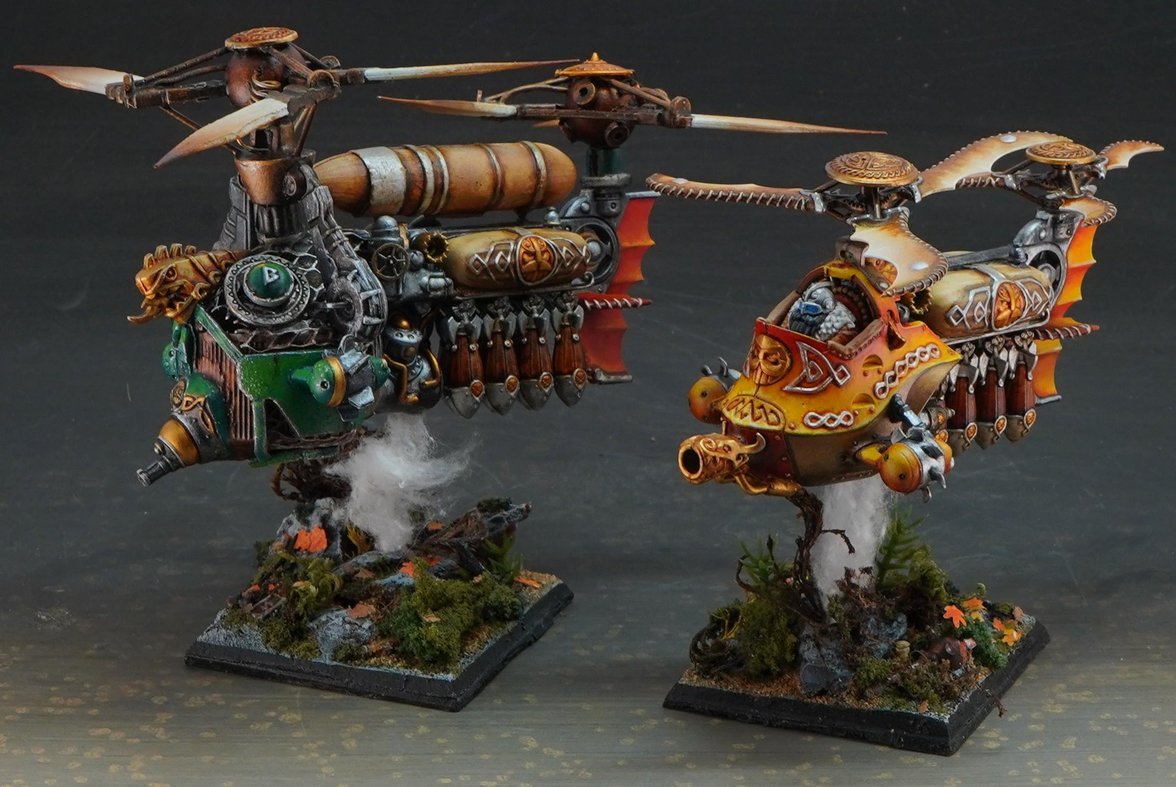 Bomber, Dwarves, Gyrocopter