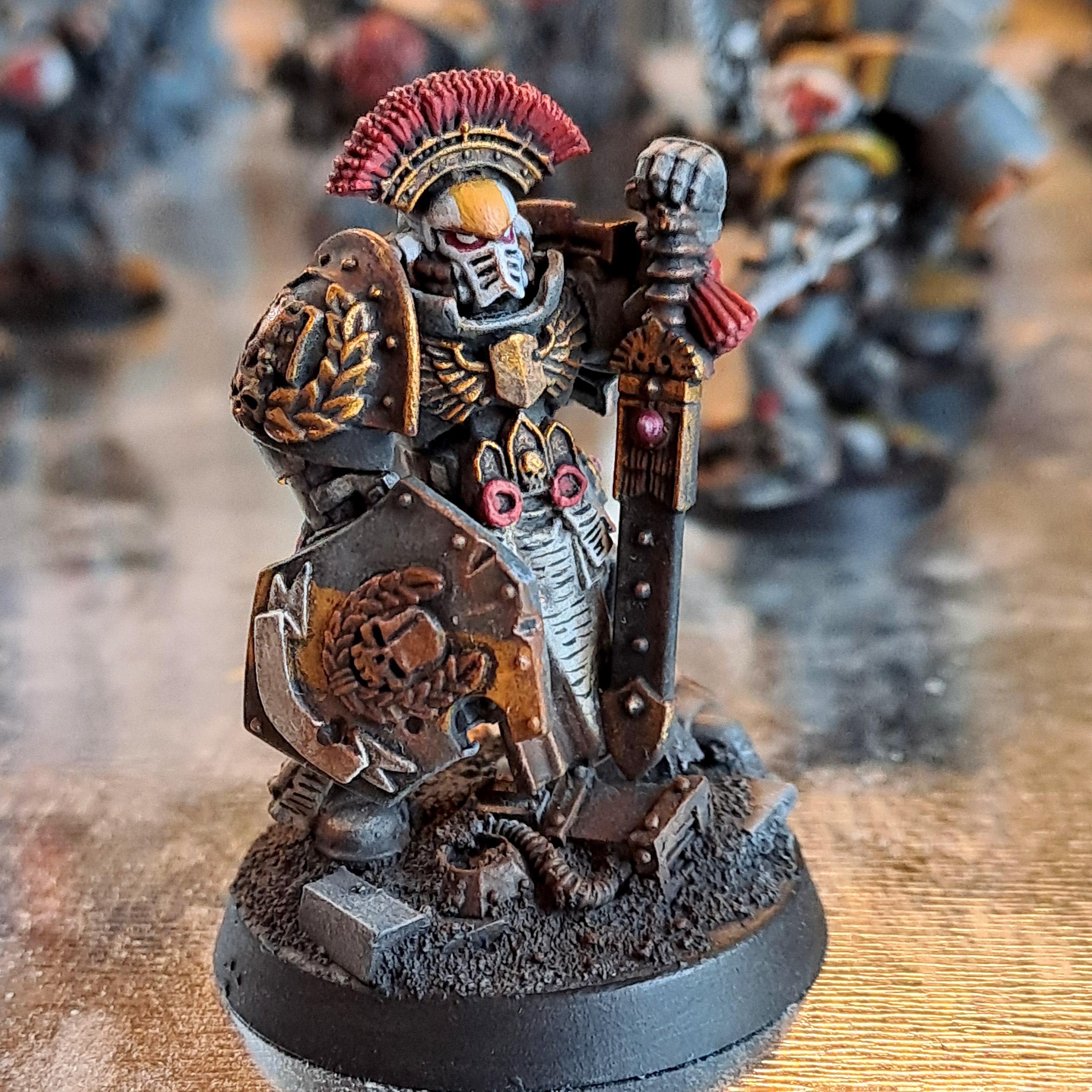 Artificer, Captain, Mkiv, Red Scorpions, Space Marines, Veteran, Warhammer 40,000