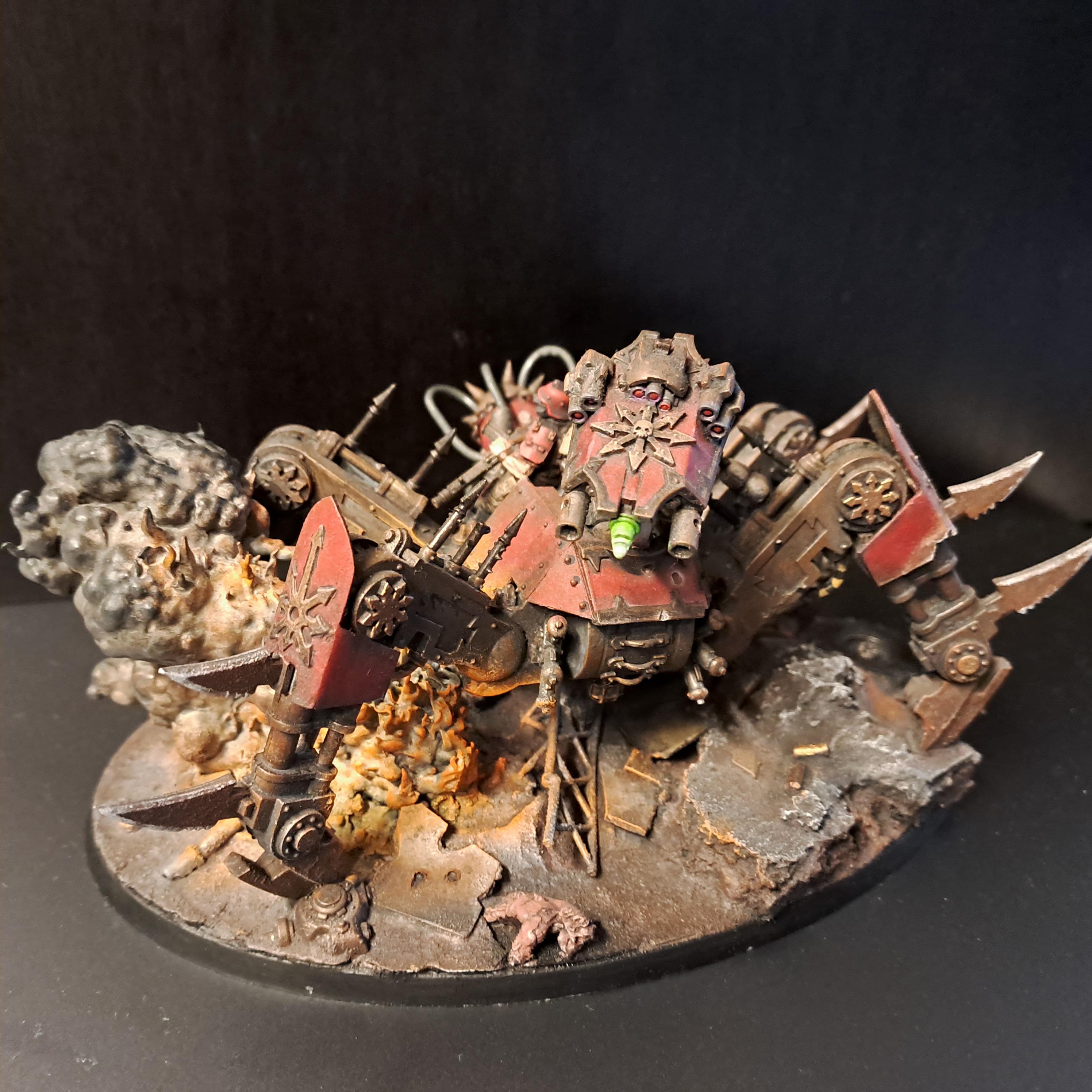 Blood Pact, Chaos, Daemon Engine, Defiler, Khorne, Object Source Lighting, Renegades, Sculpted On Effects, Stalk Tank, Traitor Guard, Venom Crawler, Warhammer 40,000