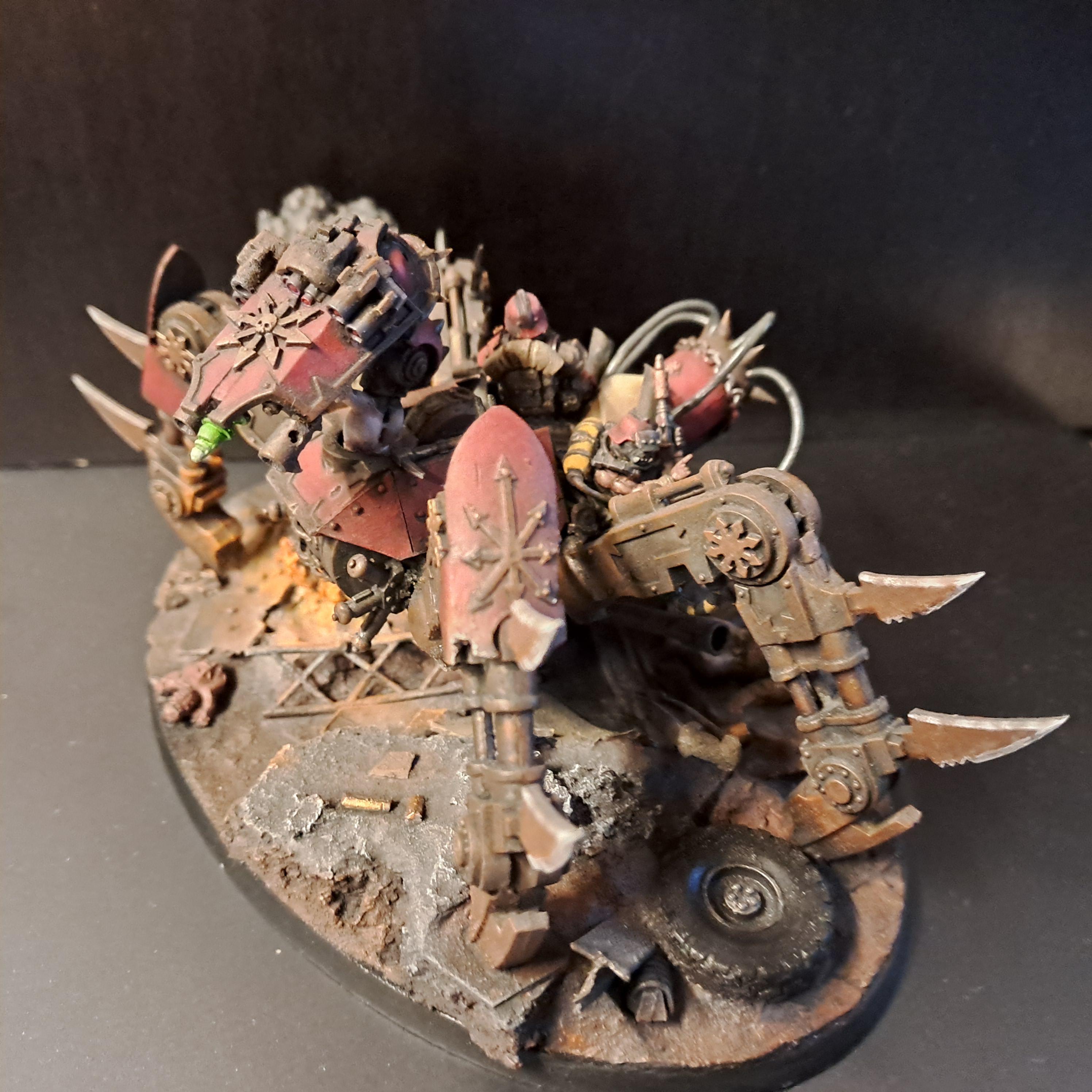 Blood Pact, Chaos, Daemon Engine, Defiler, Khorne, Object Source Lighting, Renegades, Sculpted On Effects, Stalk Tank, Traitor Guard, Venom Crawler, Warhammer 40,000