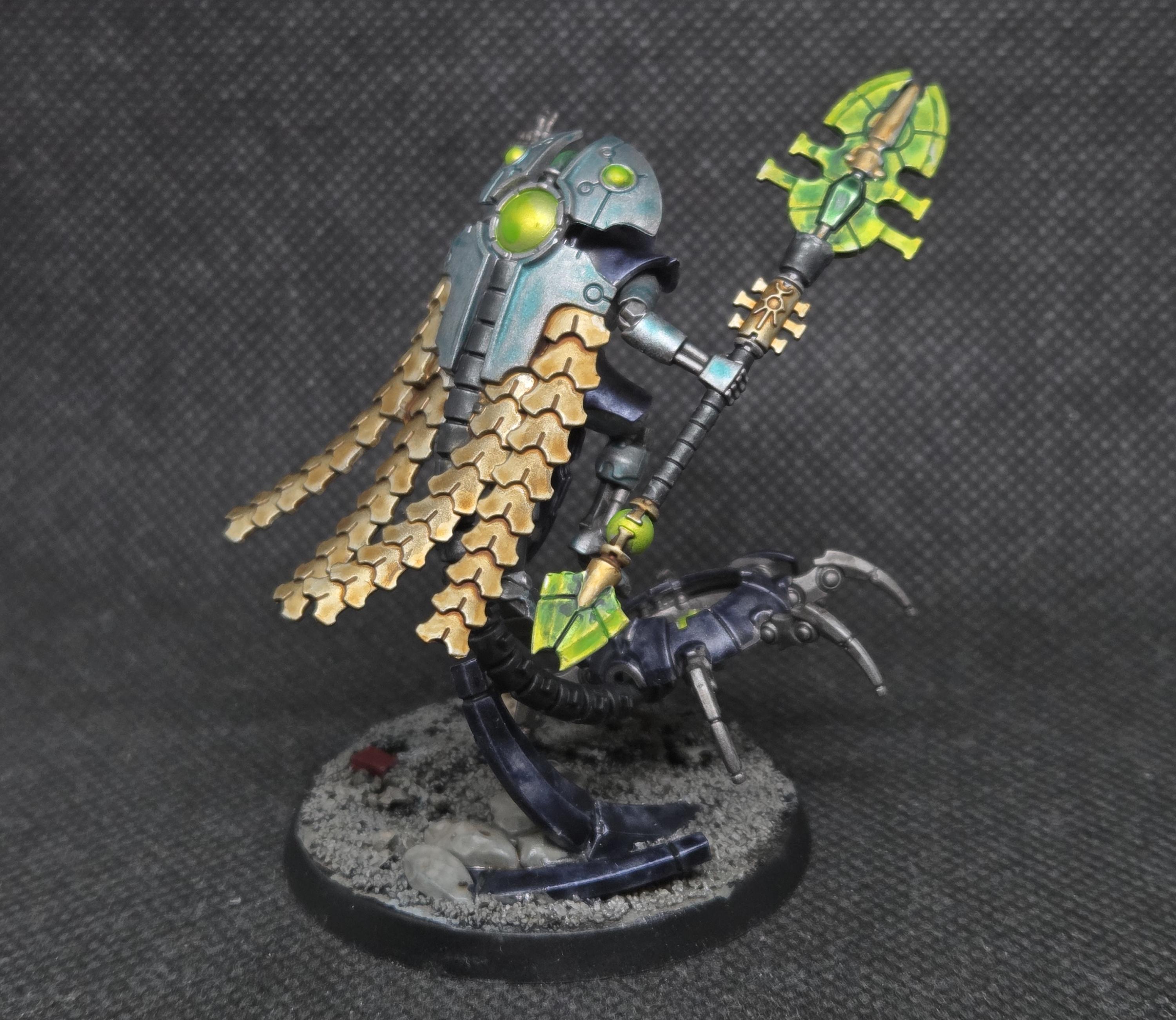 Necrons, Technomancer Cryptek - Rear