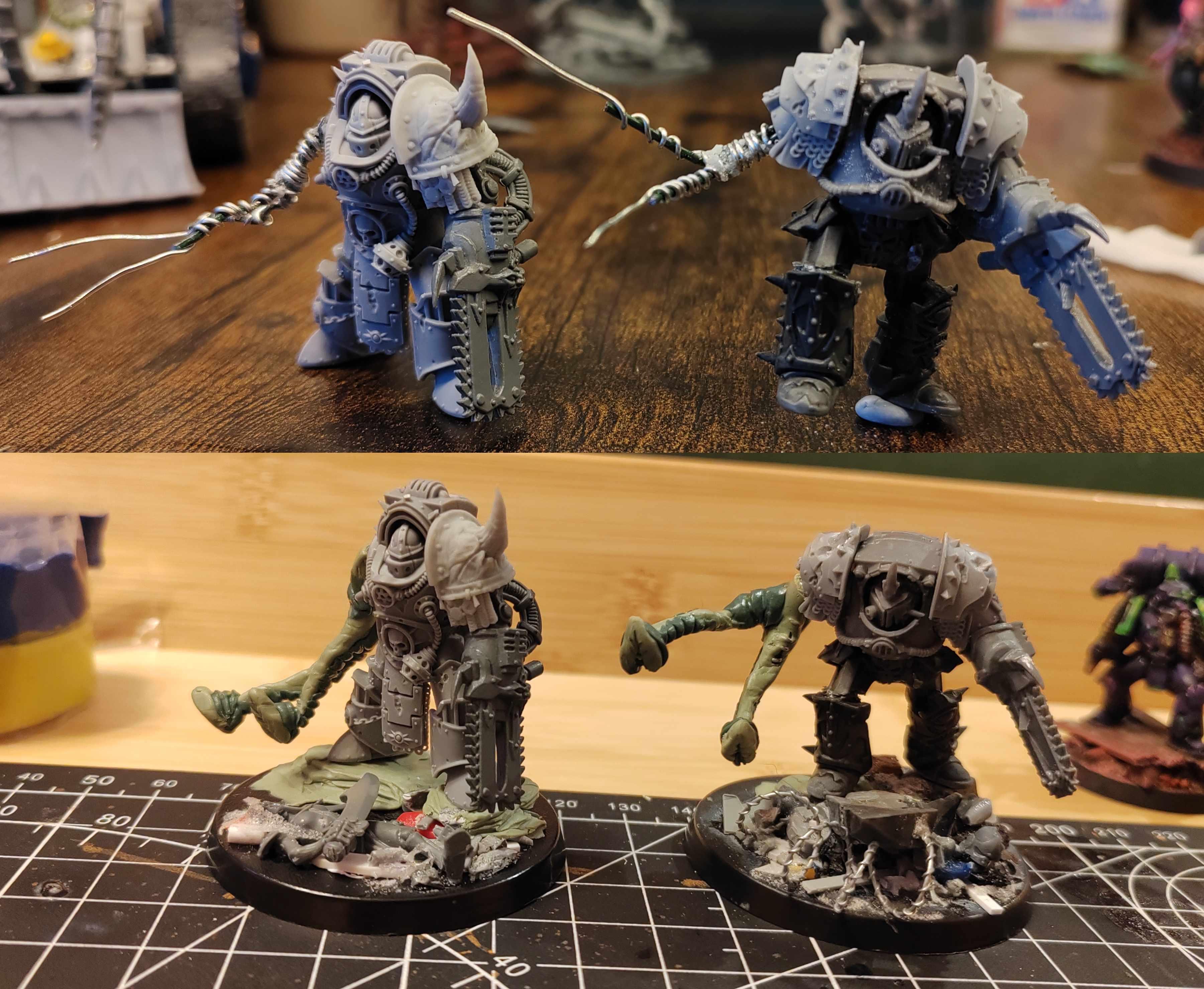 Kitbashing Lords of Virulence