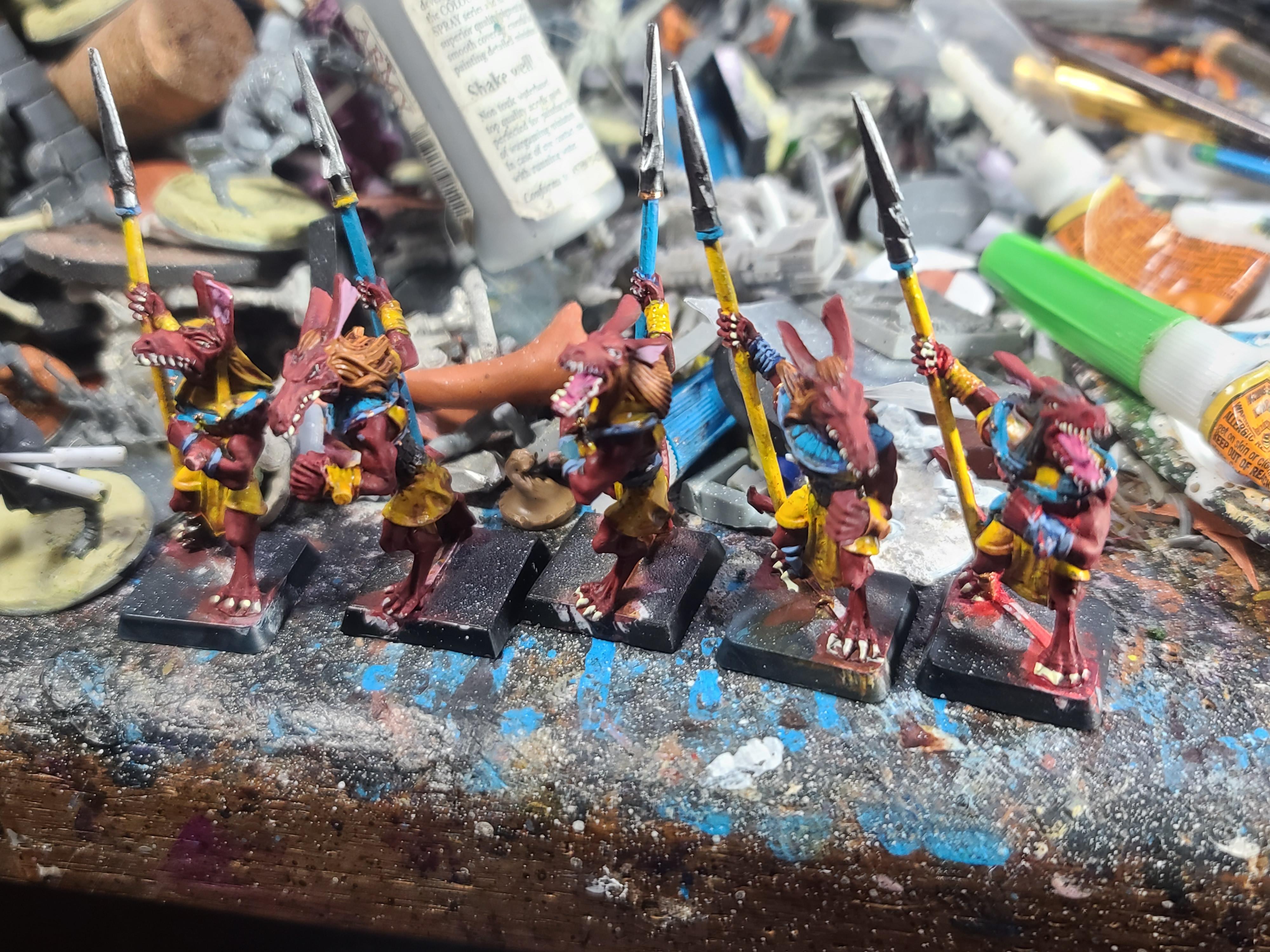 Crocodile Games, Set Animal, Spearmen, Typhon, Wargods, Wargods Of Aegyptus, Warriors