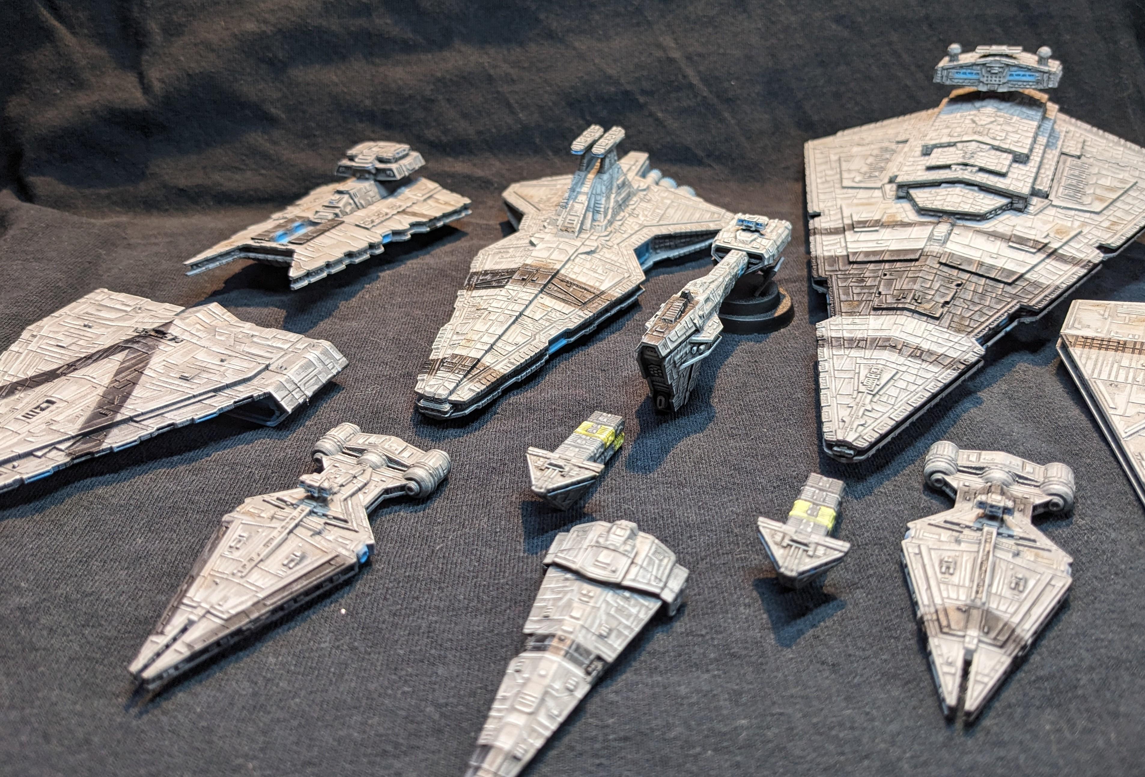 Cargo, Fleet, Nebulon B, Spaceship, Star Destroyer, Star Wars, Transport, Venator