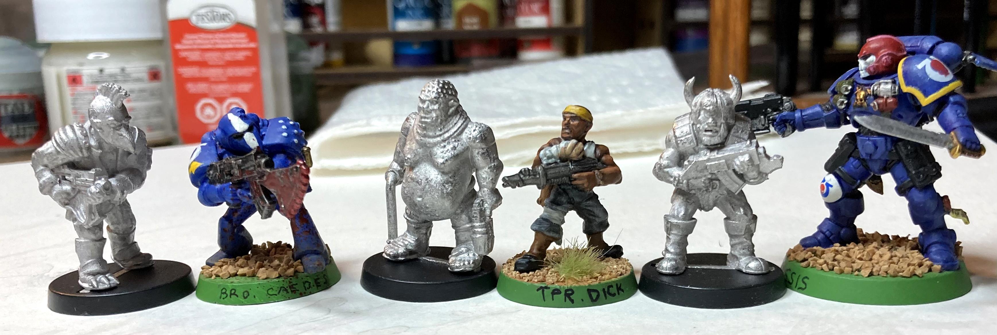 Big Mr Tong, Mutant, Scale, Space Marines