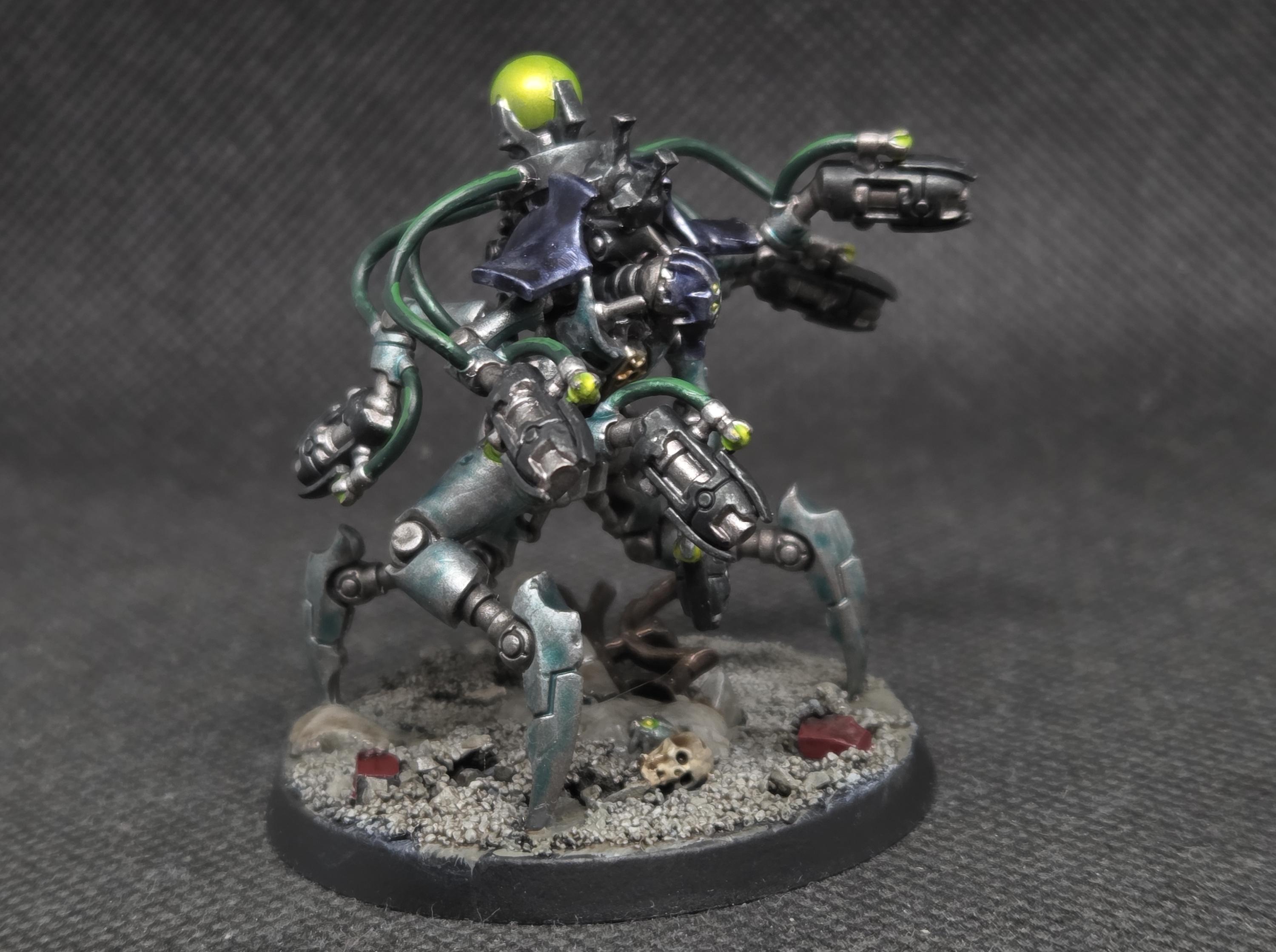 Necrons, Hexmark Destroyer - Side