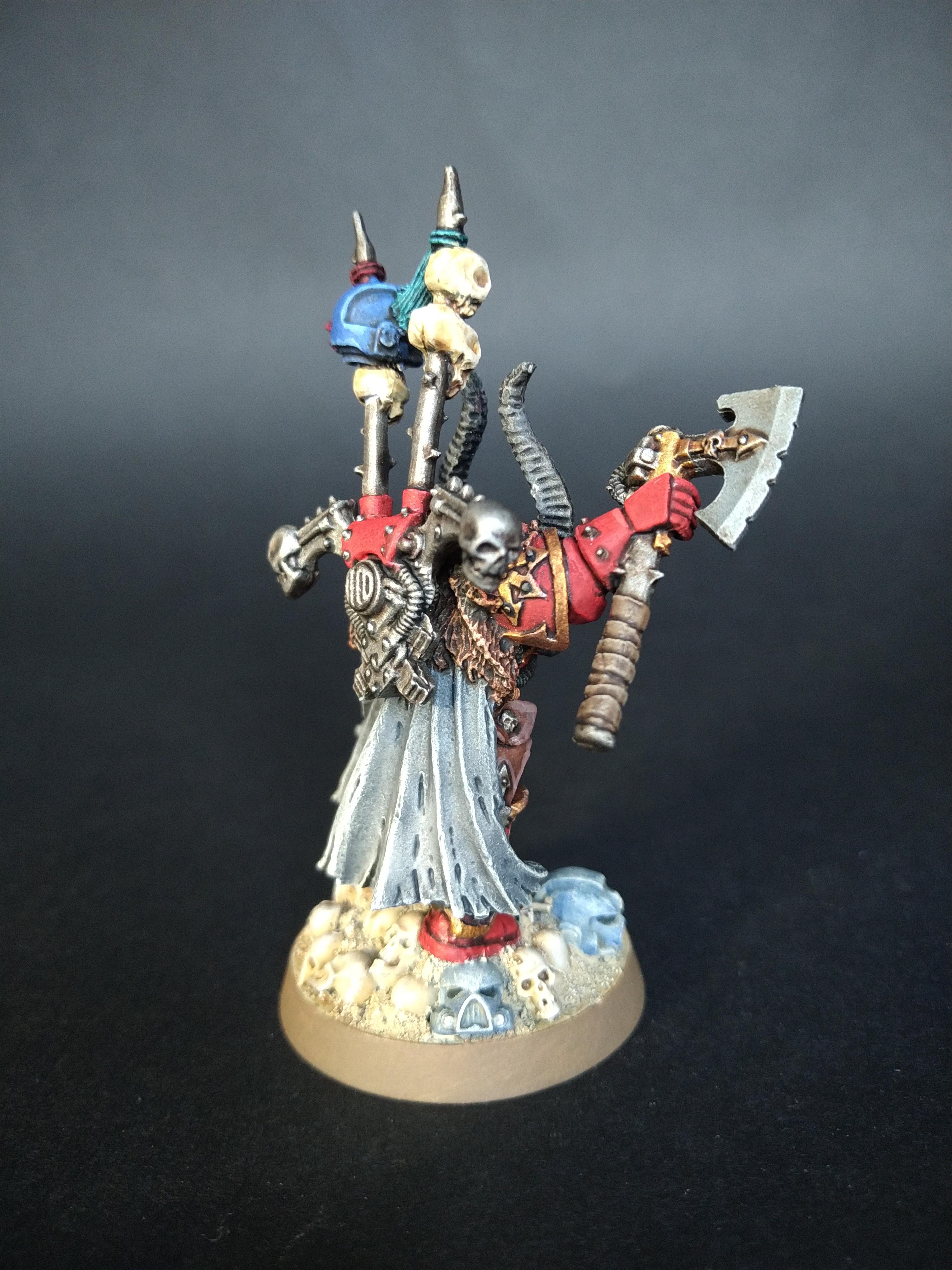 3rd Edition, Chaos Lord, Khorn, Metal, Warhammer 40,000