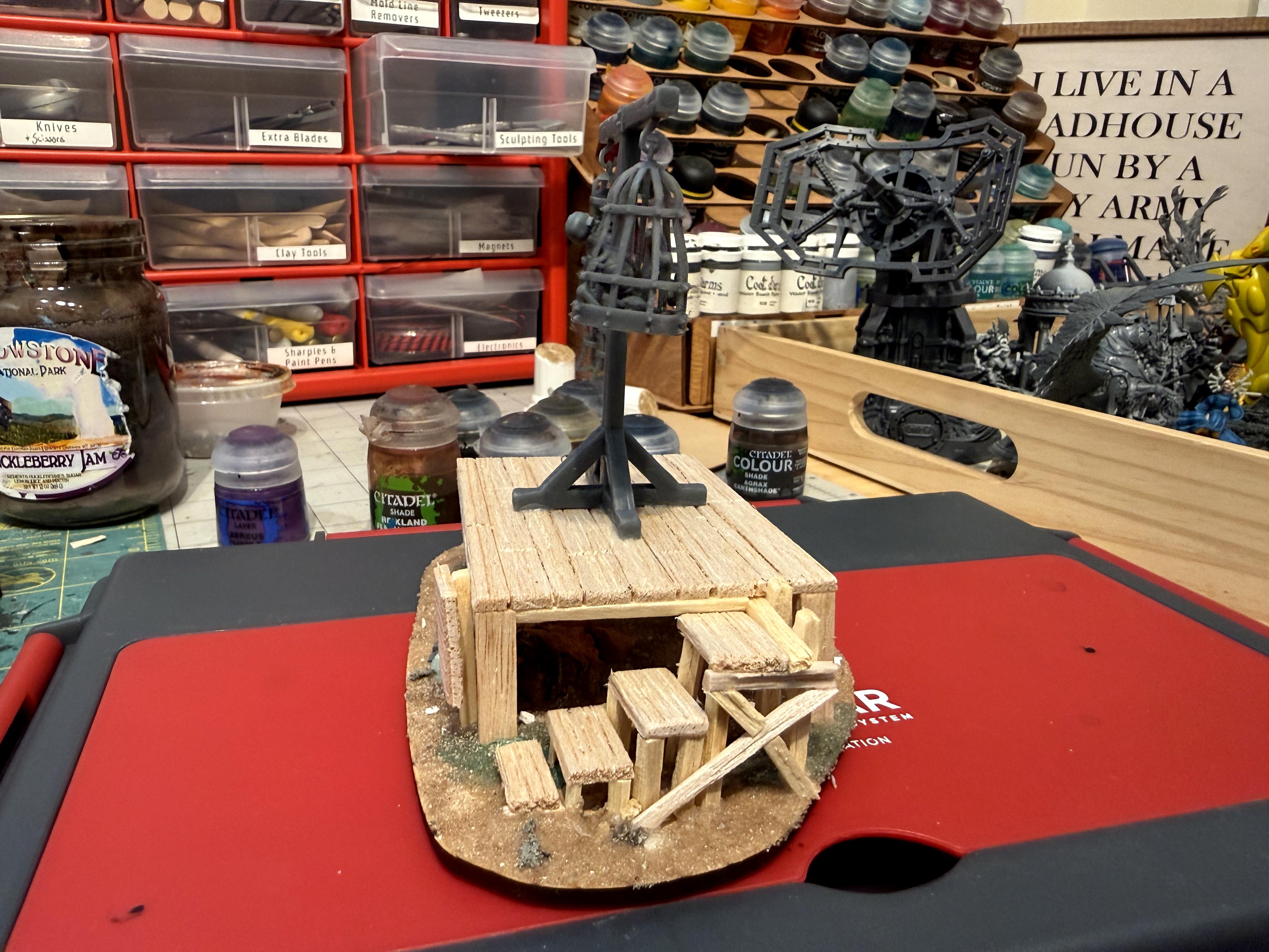 3d Prints, Dungeons And Dragons, Gibbet, Hanging Platform, Historical, Scratch Build, Trench Crusade, Warhammer Fantasy