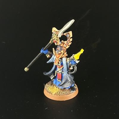 Alaitoc, Classic, Eldar, Farseer, Metal, Painted, Rogue Trader, Second Eddition, Shining Spear
