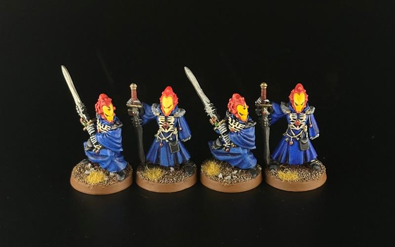 Aeldari, Alaitoc, Classic, Eldar, Metal, Oldhammer, Painted, Rogue Trader, Warlock