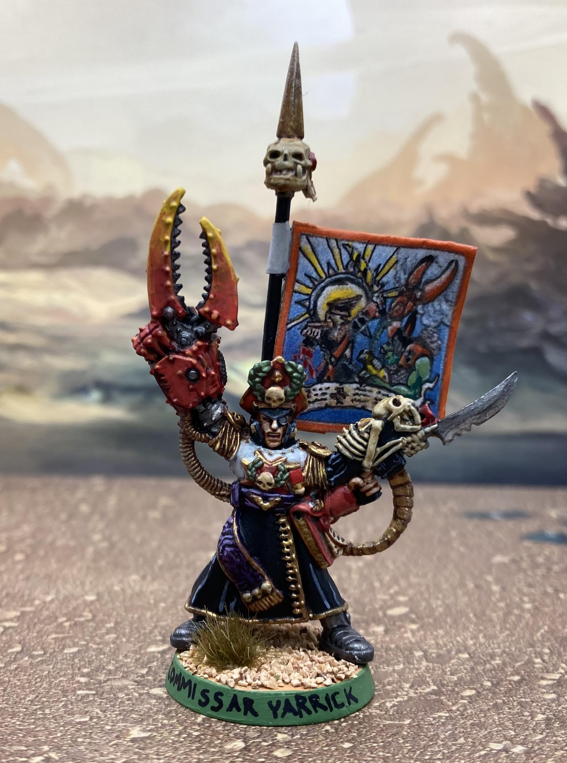 Commissar Yarrick front