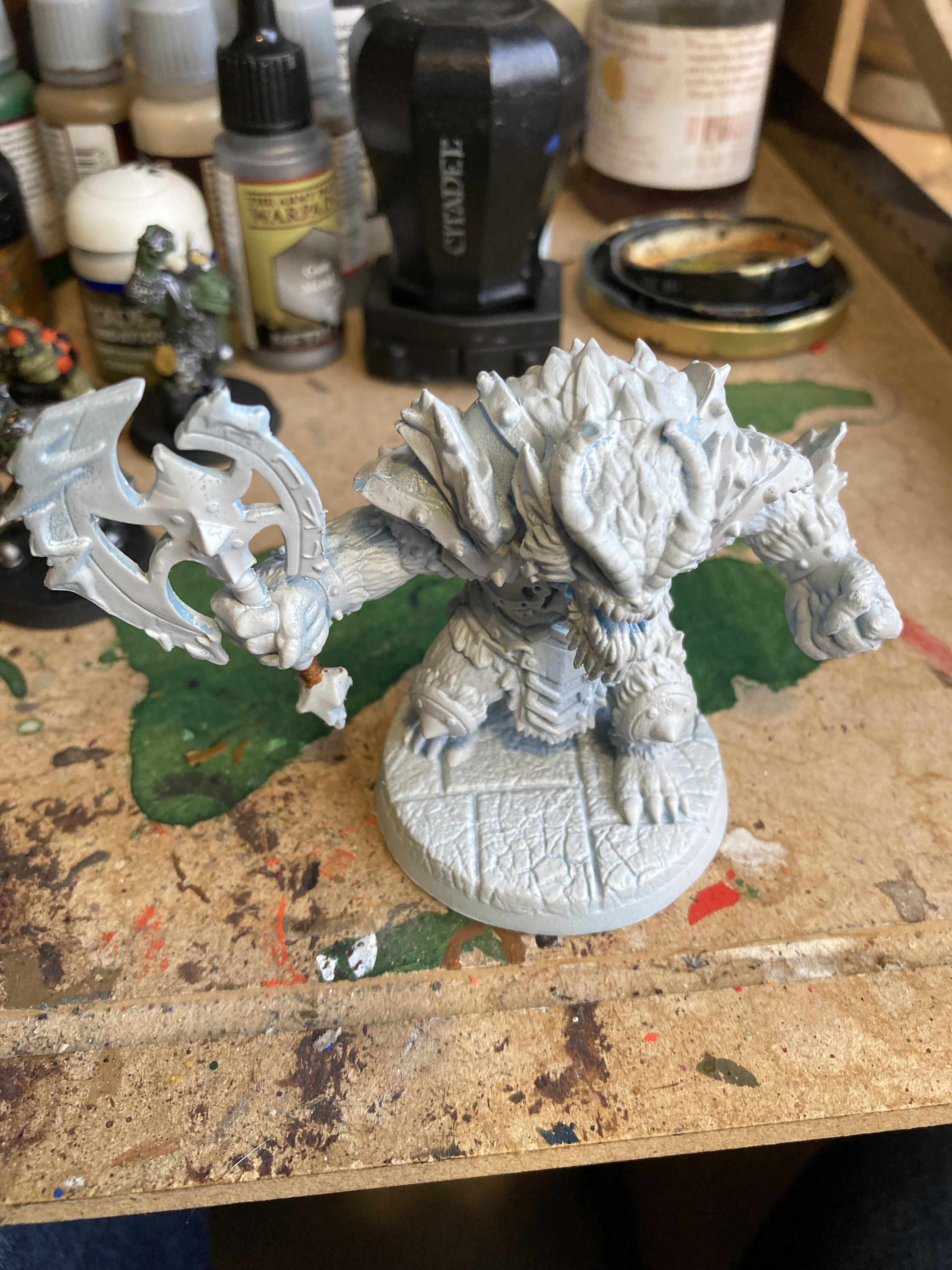 Frozen Horror, Heroquest, Ice Terror, Work In Progress