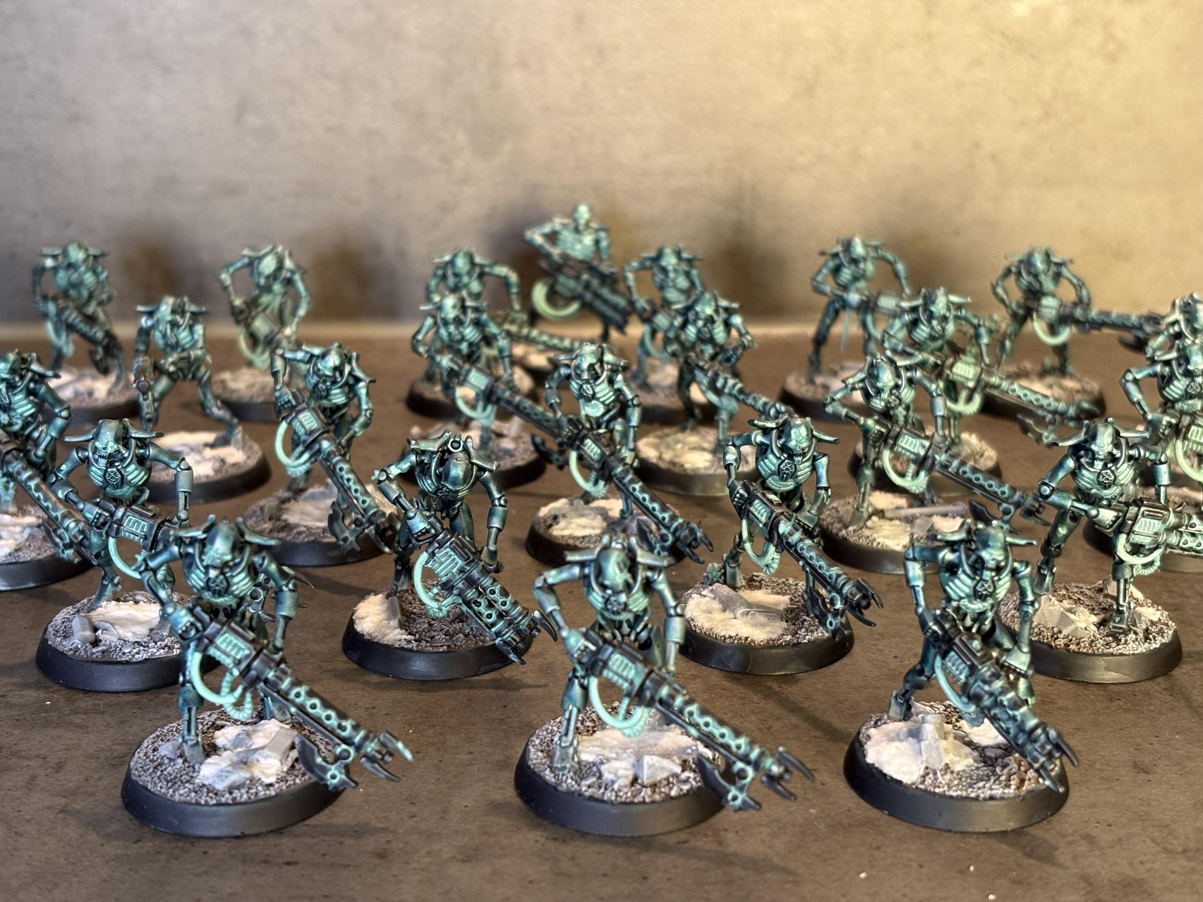 Necron Warriors, Necrons, Warhammer 40,000