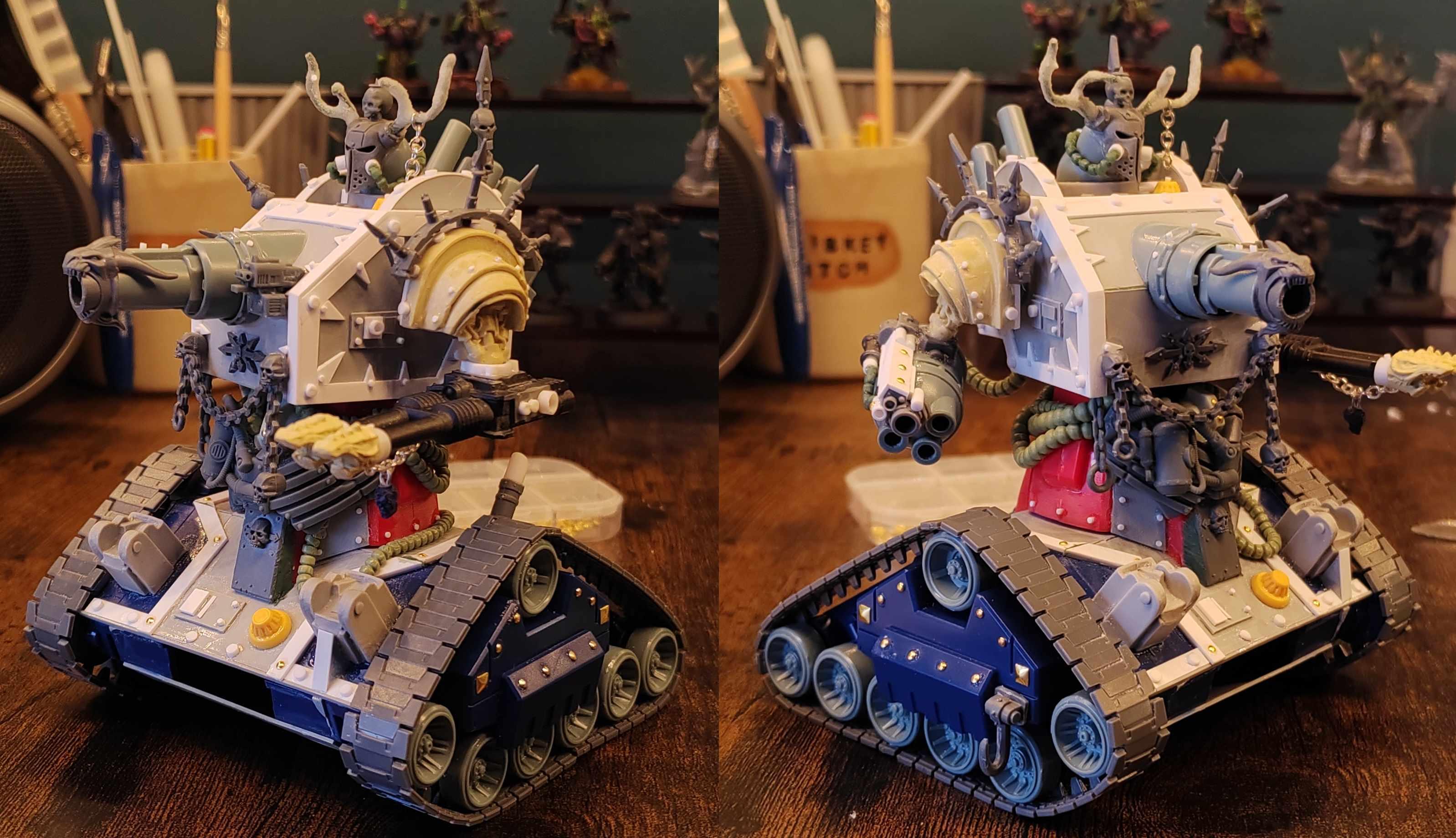 Nurgle Defiler kitbash WIP