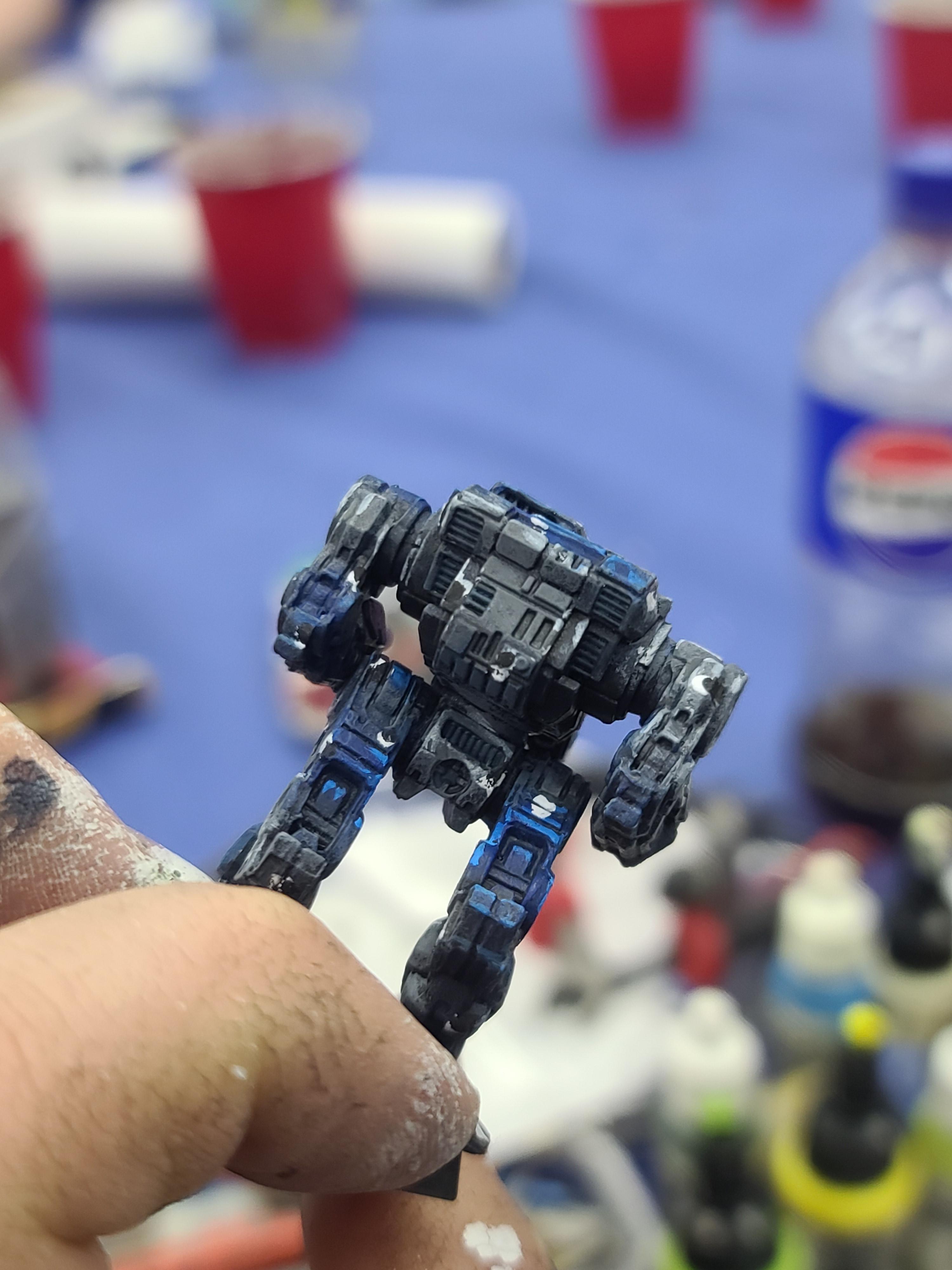 Battletech, Catalyst Game Labs, Clan.ghost Bear, Masakari, Mech, Warhawk