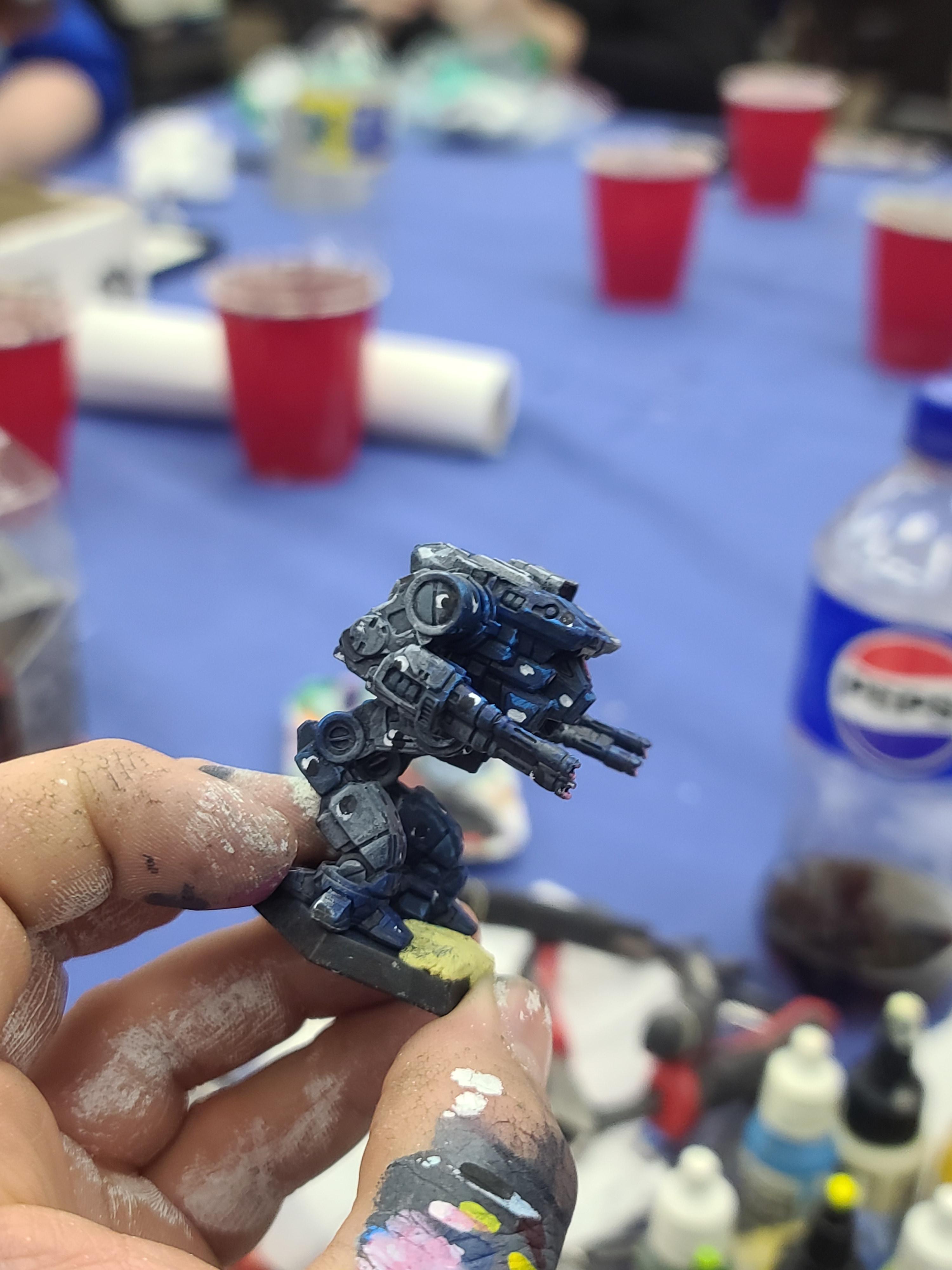 Battletech, Catalyst Game Labs, Clan.ghost Bear, Masakari, Mech, Warhawk