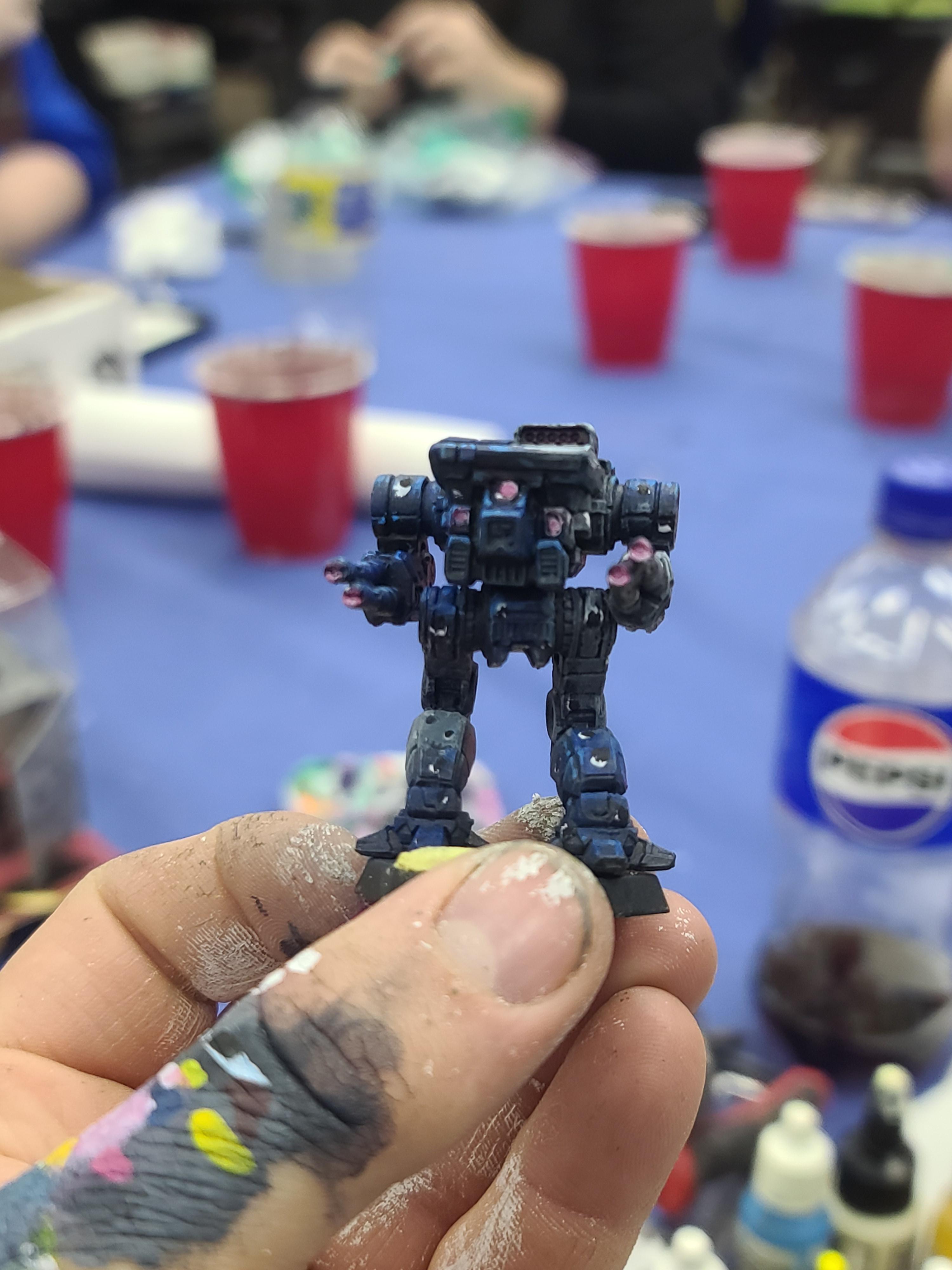 Battletech, Catalyst Game Labs, Clan.ghost Bear, Masakari, Mech, Warhawk