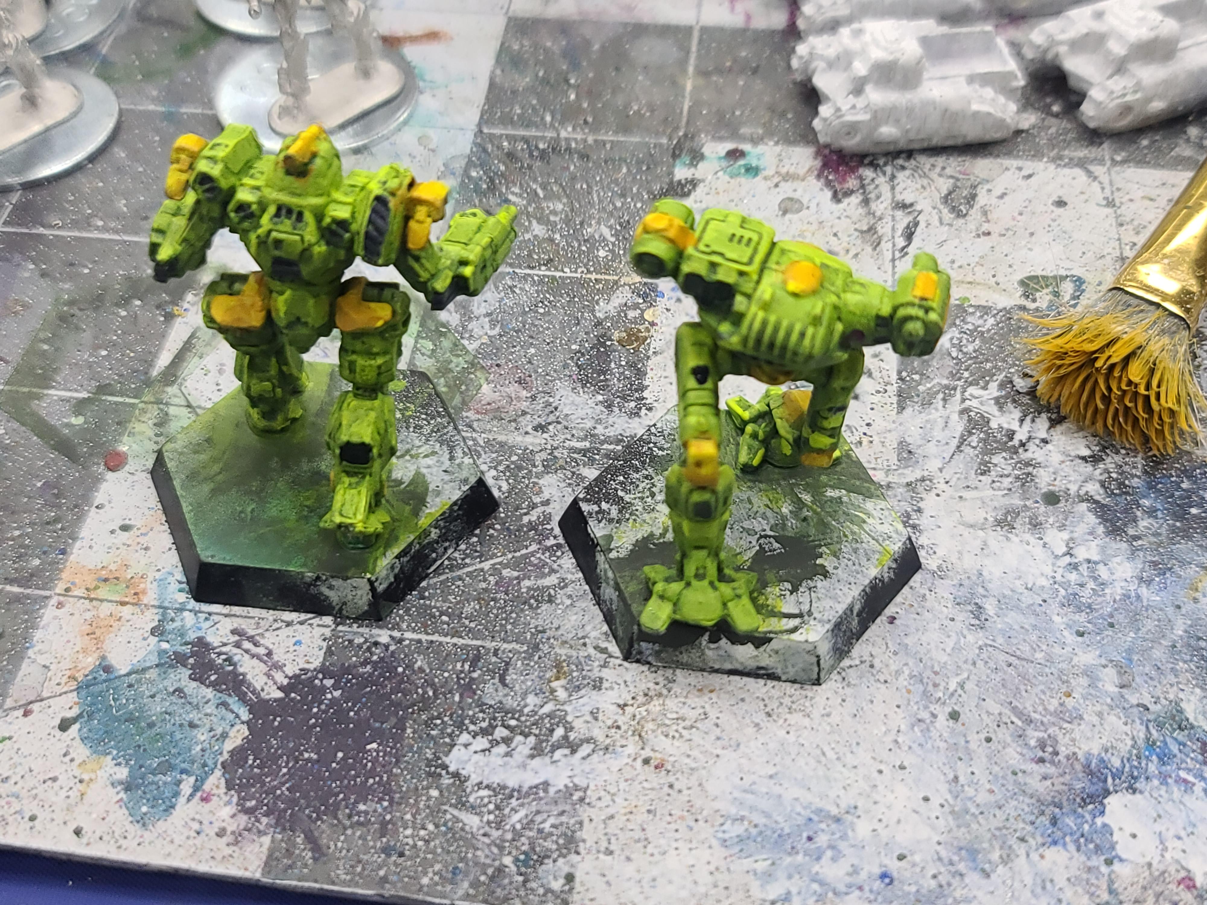 Battletech, Catalyst Game Labs, Clan Jade Falcon, Fore Falcon, Hellion, Mech