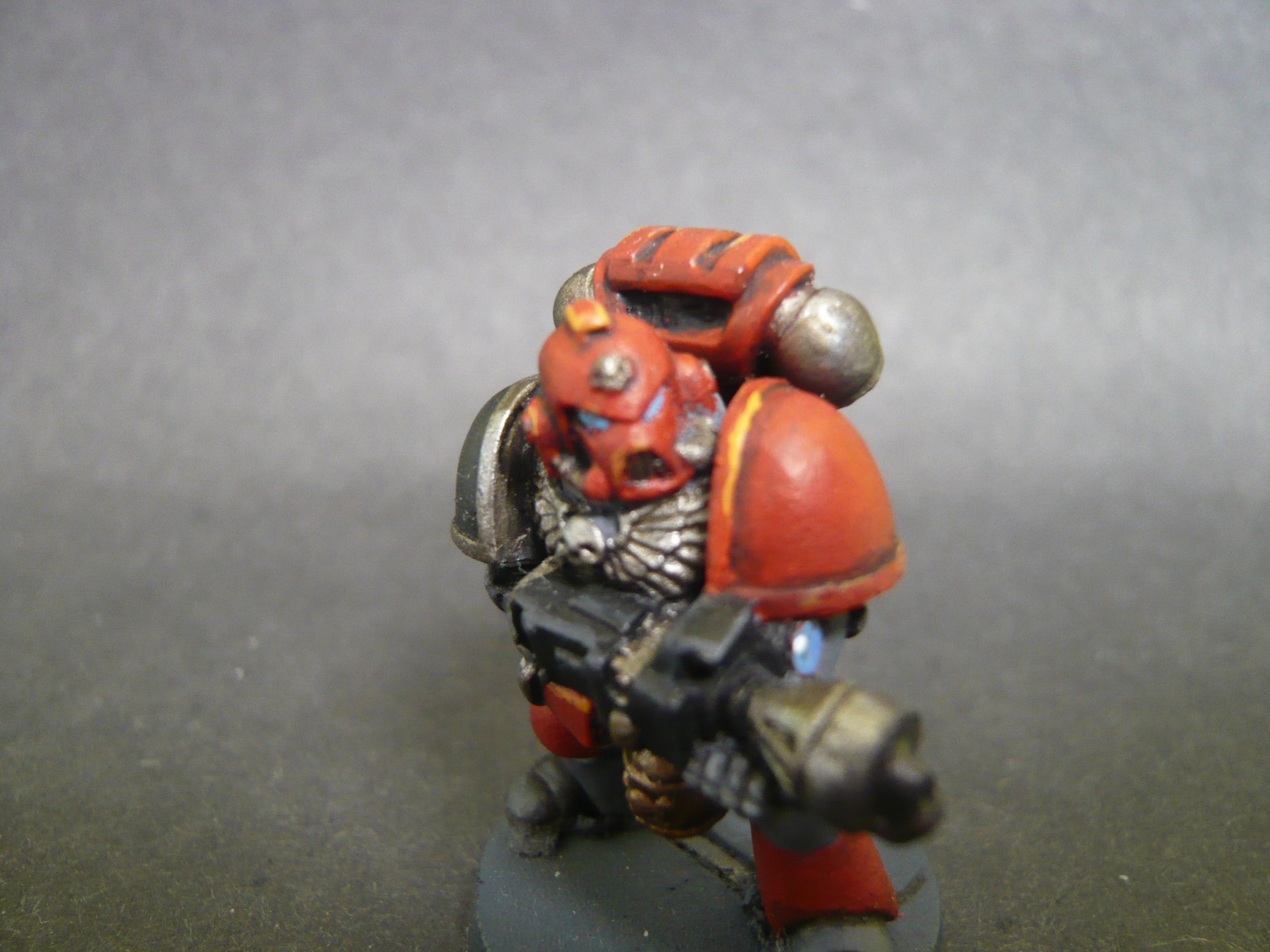 Old metal tactical marine with flamer