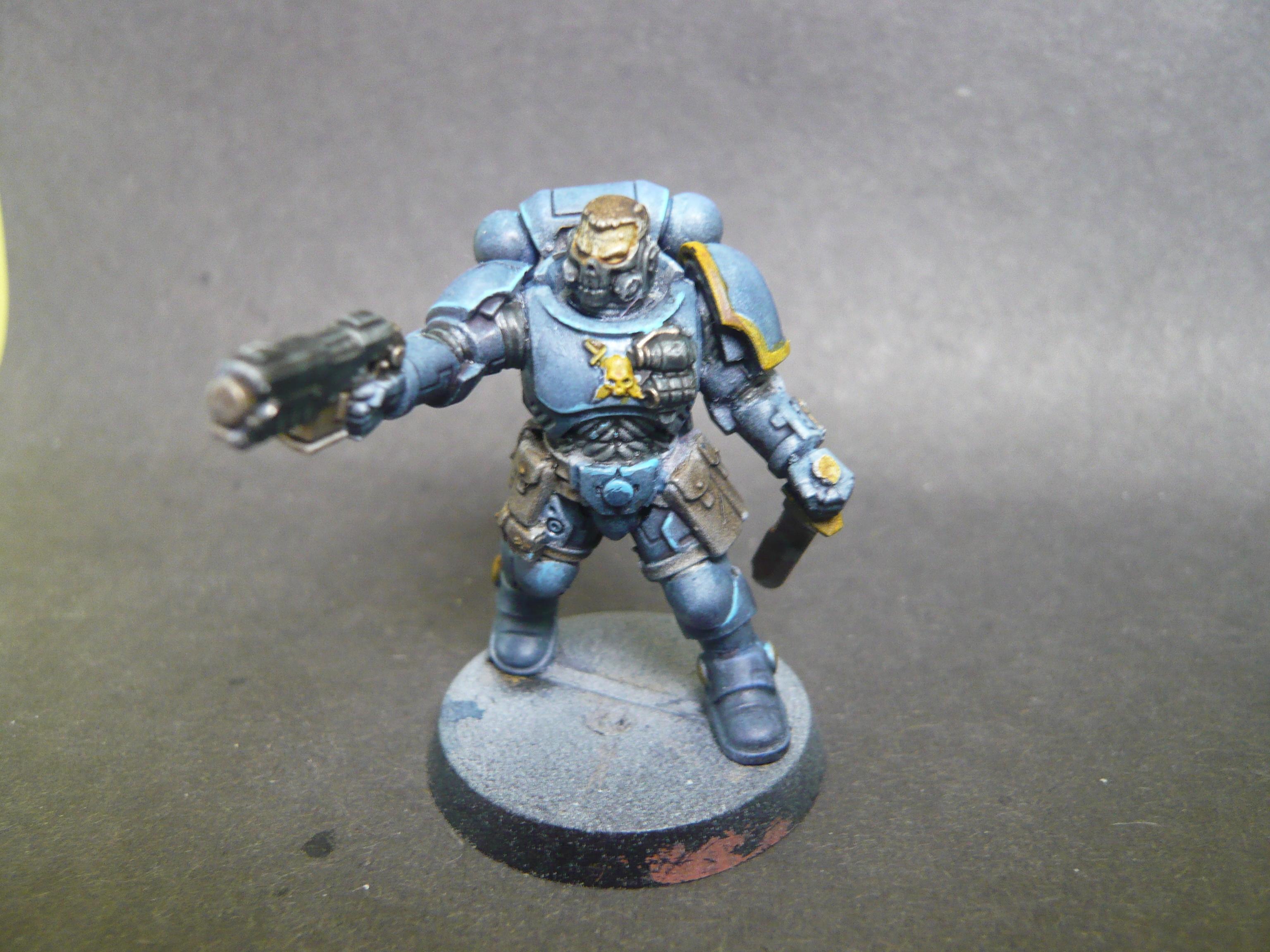 Work In Progres, Painting with shades and contraste paints