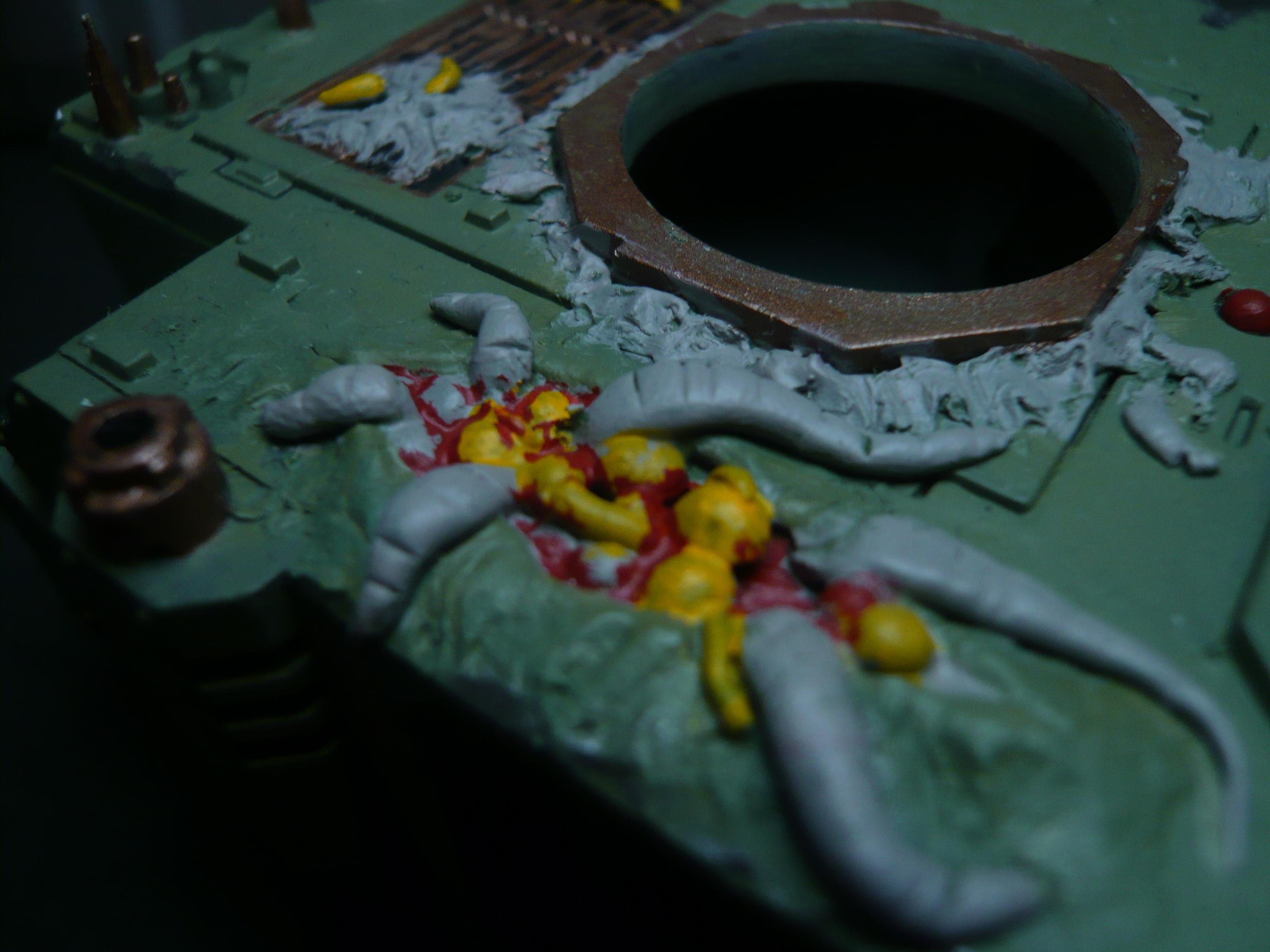 Work In Progres, Plague marine tank