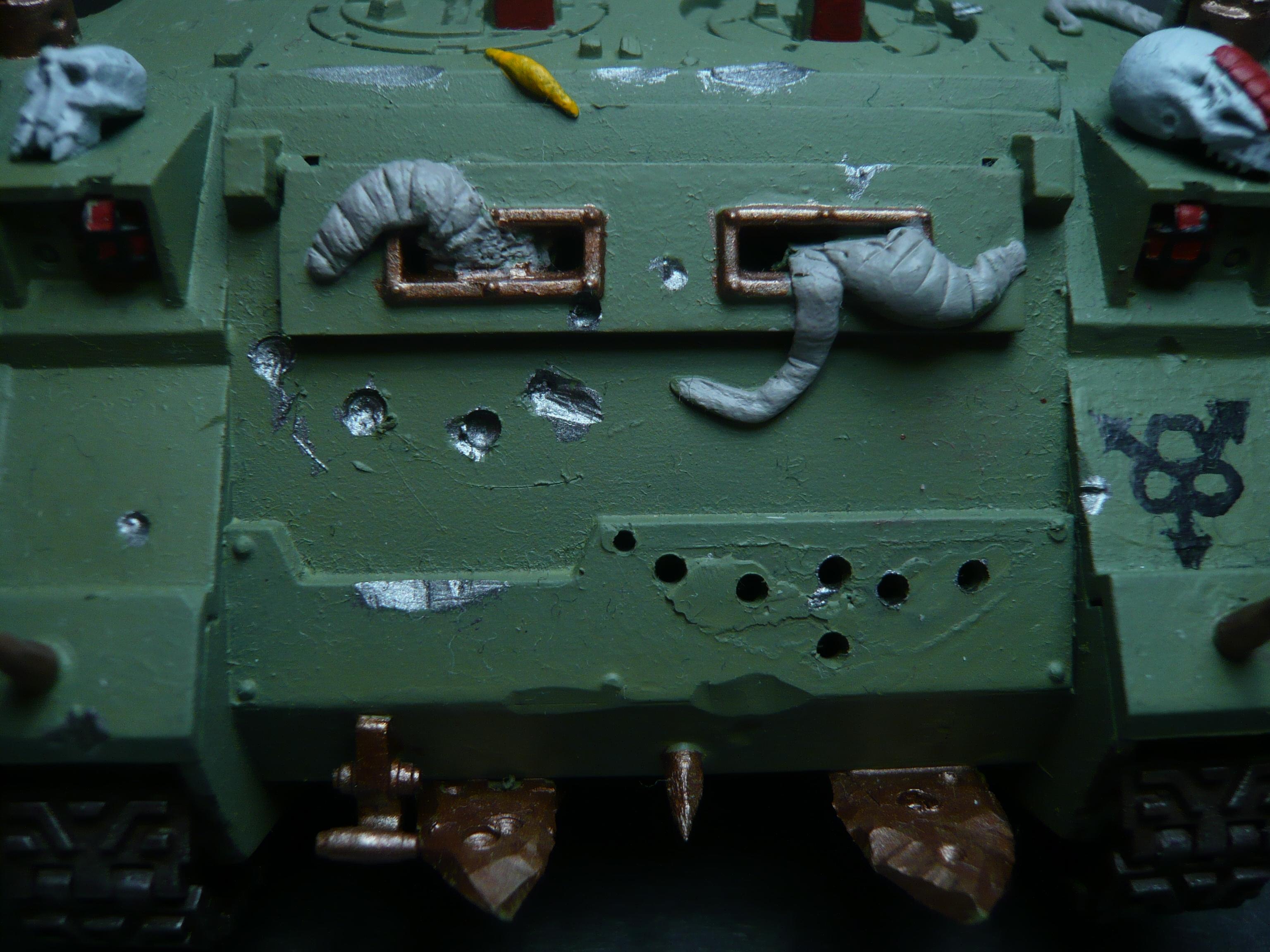 Work In Progres, Plague marine tank