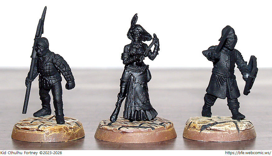 Bfe, Bombshell Miniatures, Oubliette, Perry Brothers, Wargames Atlatnic