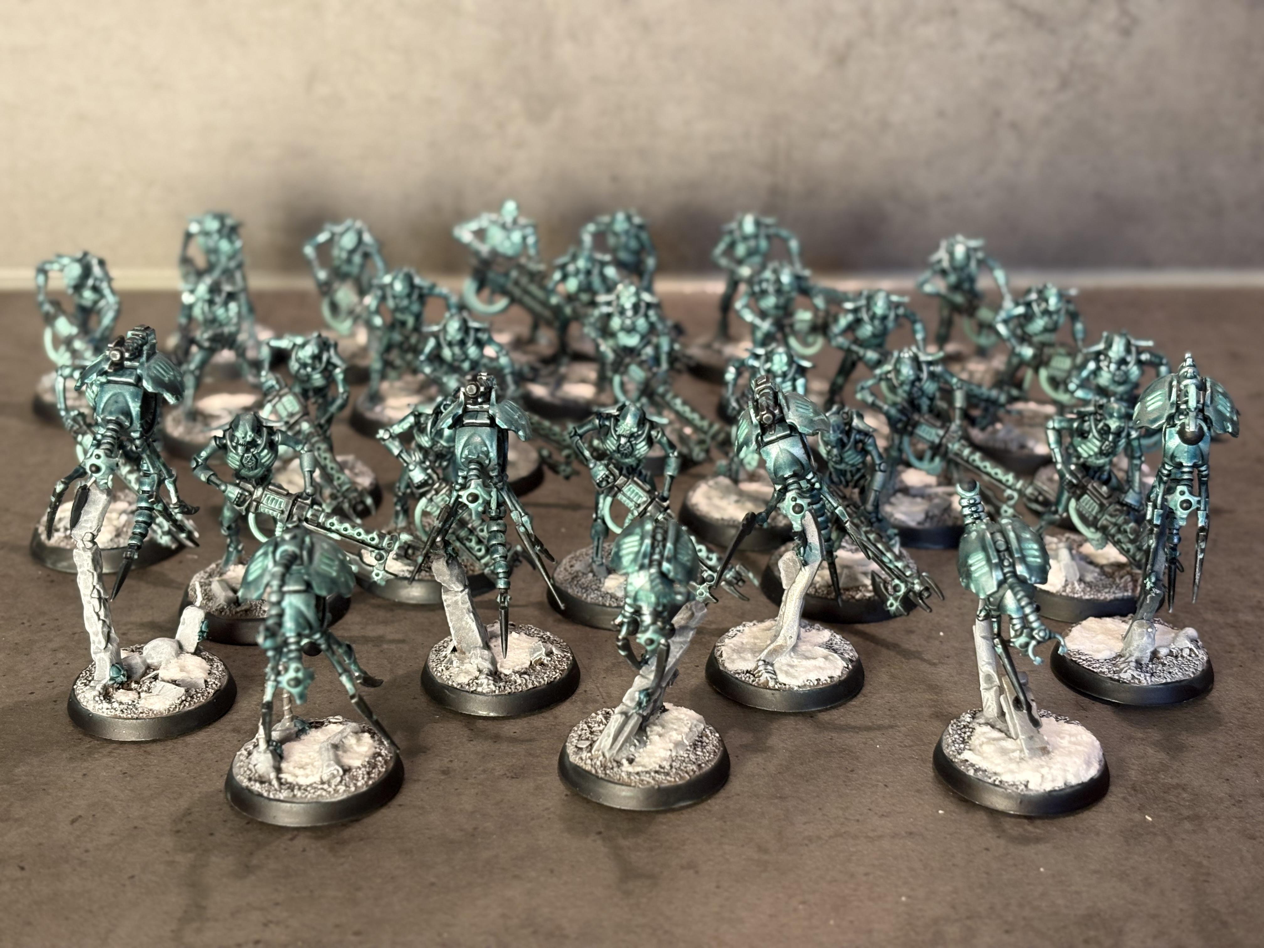 Canoptek Circle, Macrocytes, Necron Warriors, Necrons, Plasmacytes, Warhammer 40,000