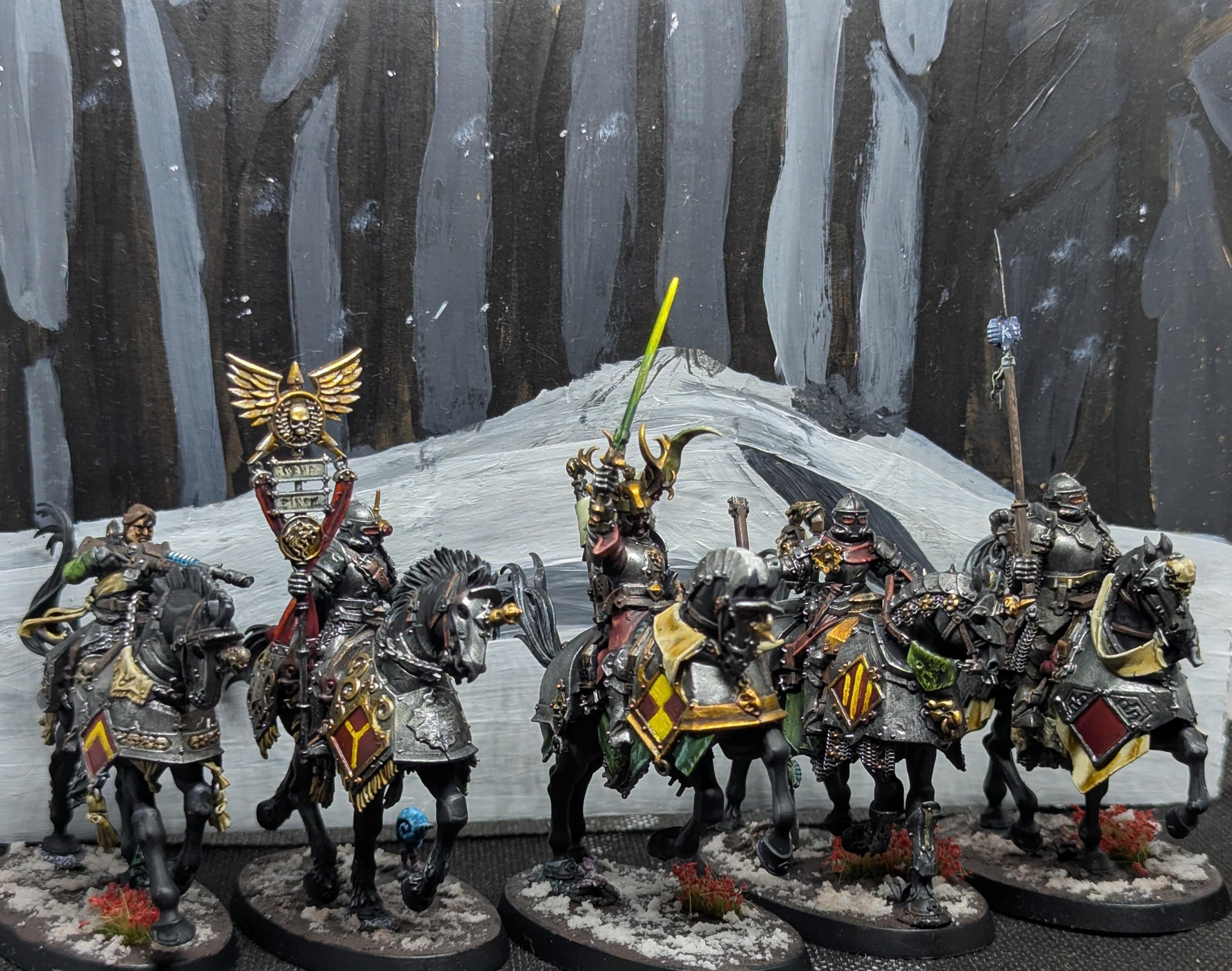 Armor, Cavalry, Command, Squad