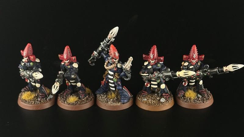 Alaitoc, Captain Brown, Craftworld, Dark Reapers Squad, Eldar, Exarch, Metal, Painted