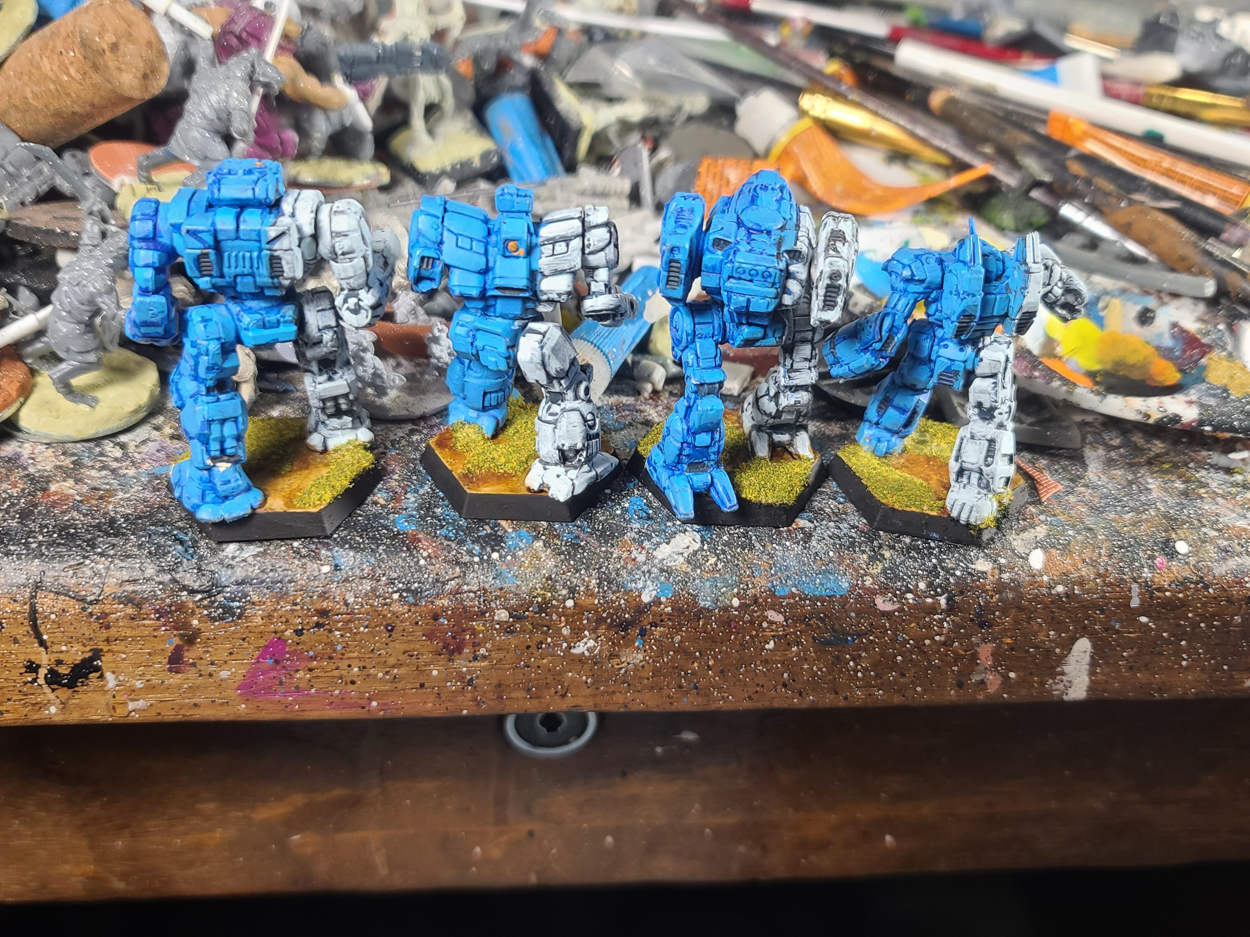 Battletech, Catalyst Game Labs, Crusader, Guillotine, Highlander, Lyran Guard, Mech, Stalker