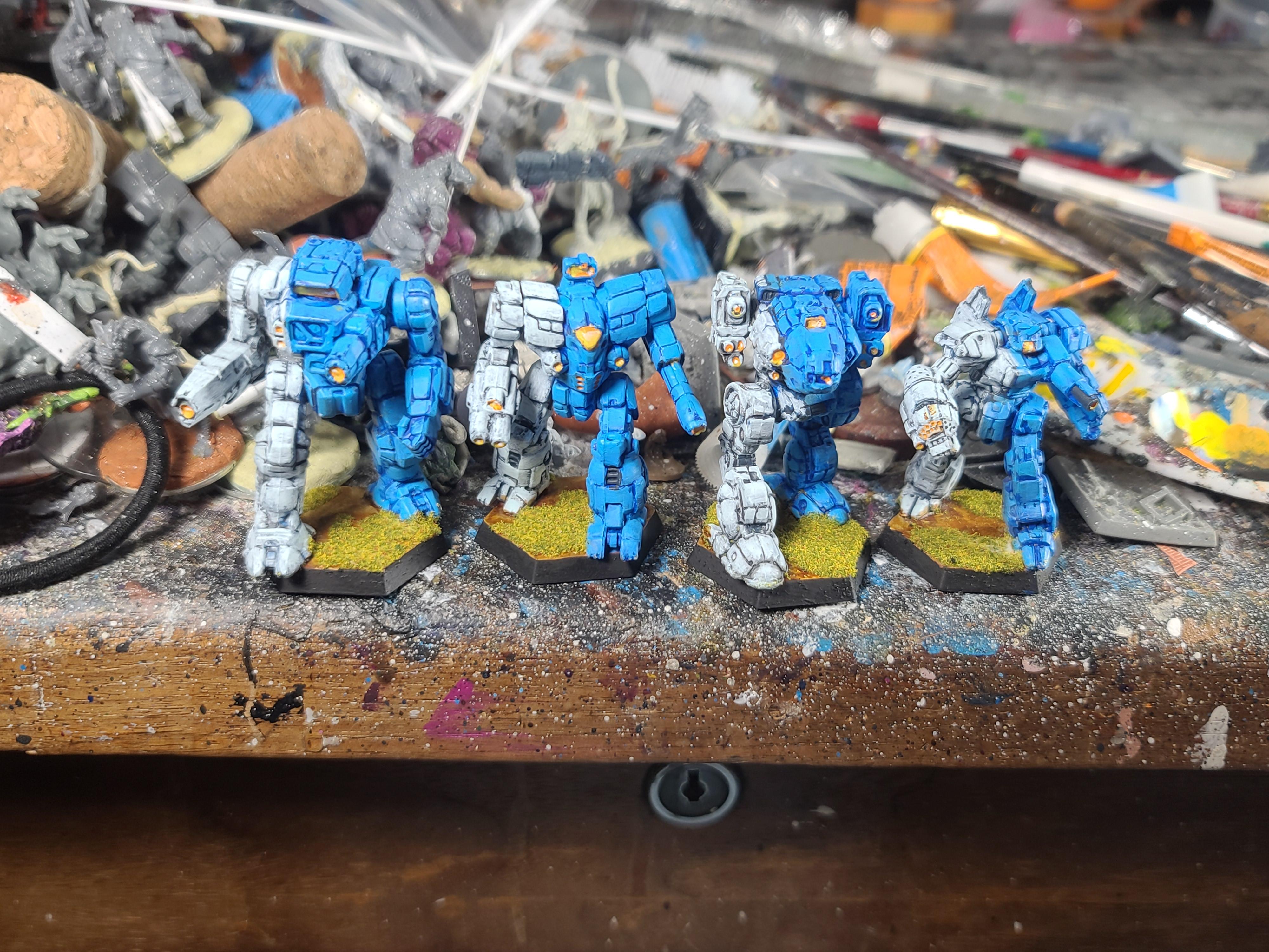 Battletech, Catalyst Game Labs, Crusader, Guillotine, Highlander, Lyran Guard, Mech, Stalker