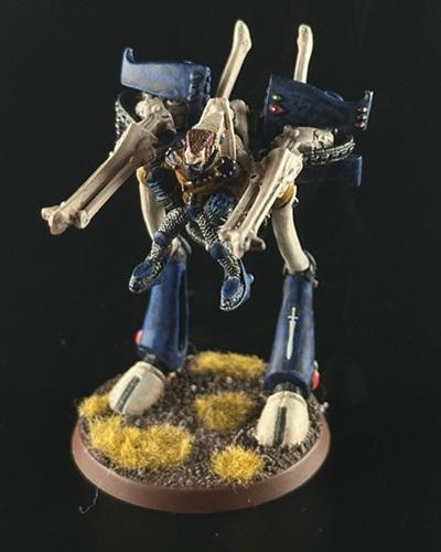 Aeldari, Alaitoc, Captain Brown, Classic, Eldar, Metal, Original, Painted, War Walker, War Walker Original