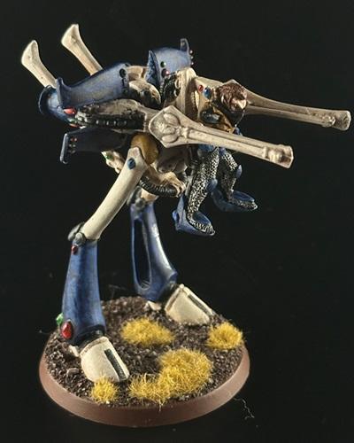 Aeldari, Alaitoc, Captain Brown, Classic, Eldar, Metal, Original, Painted, War Walker, War Walker Original