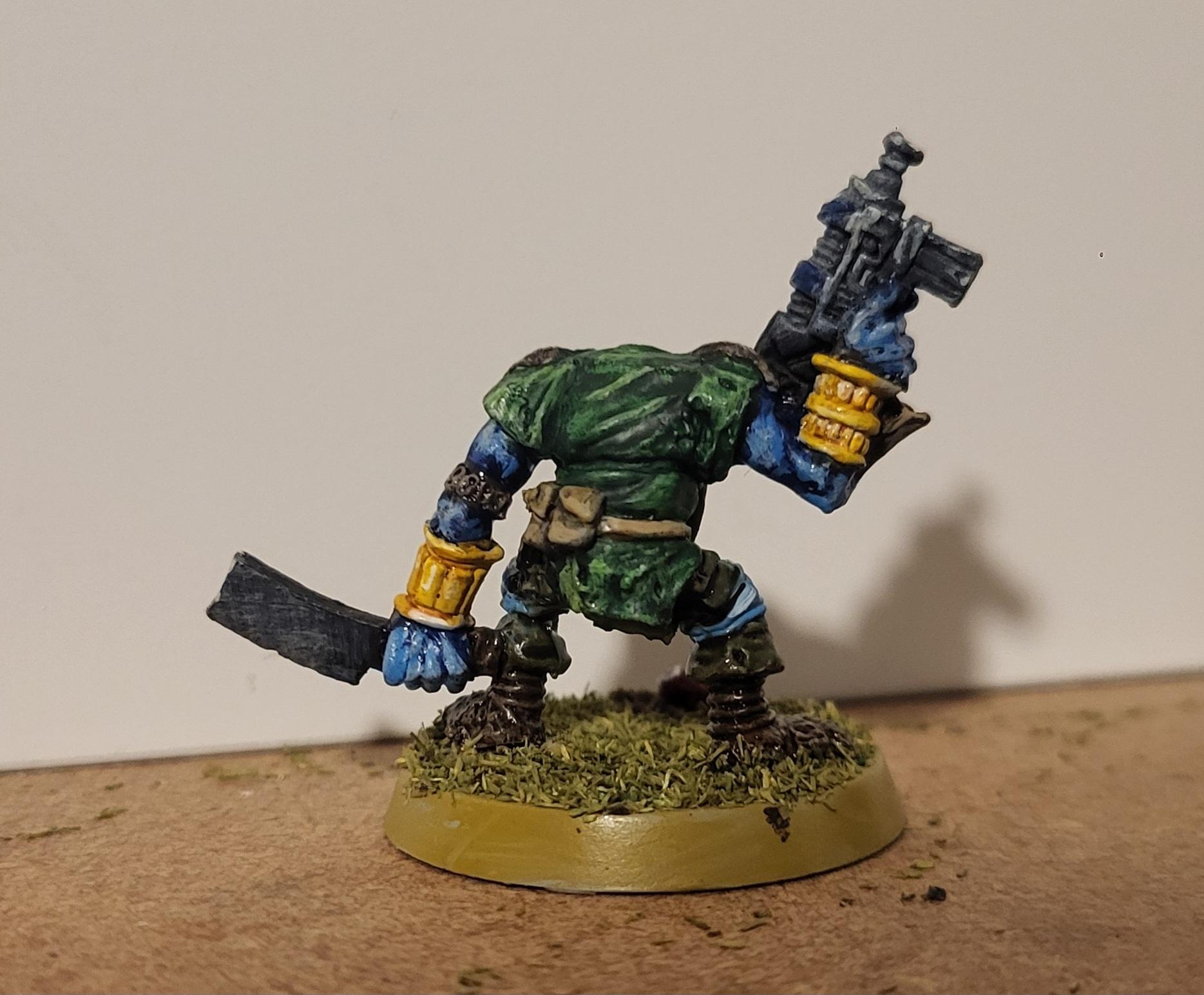 Oldhammer, Orks, Death Skull rear 