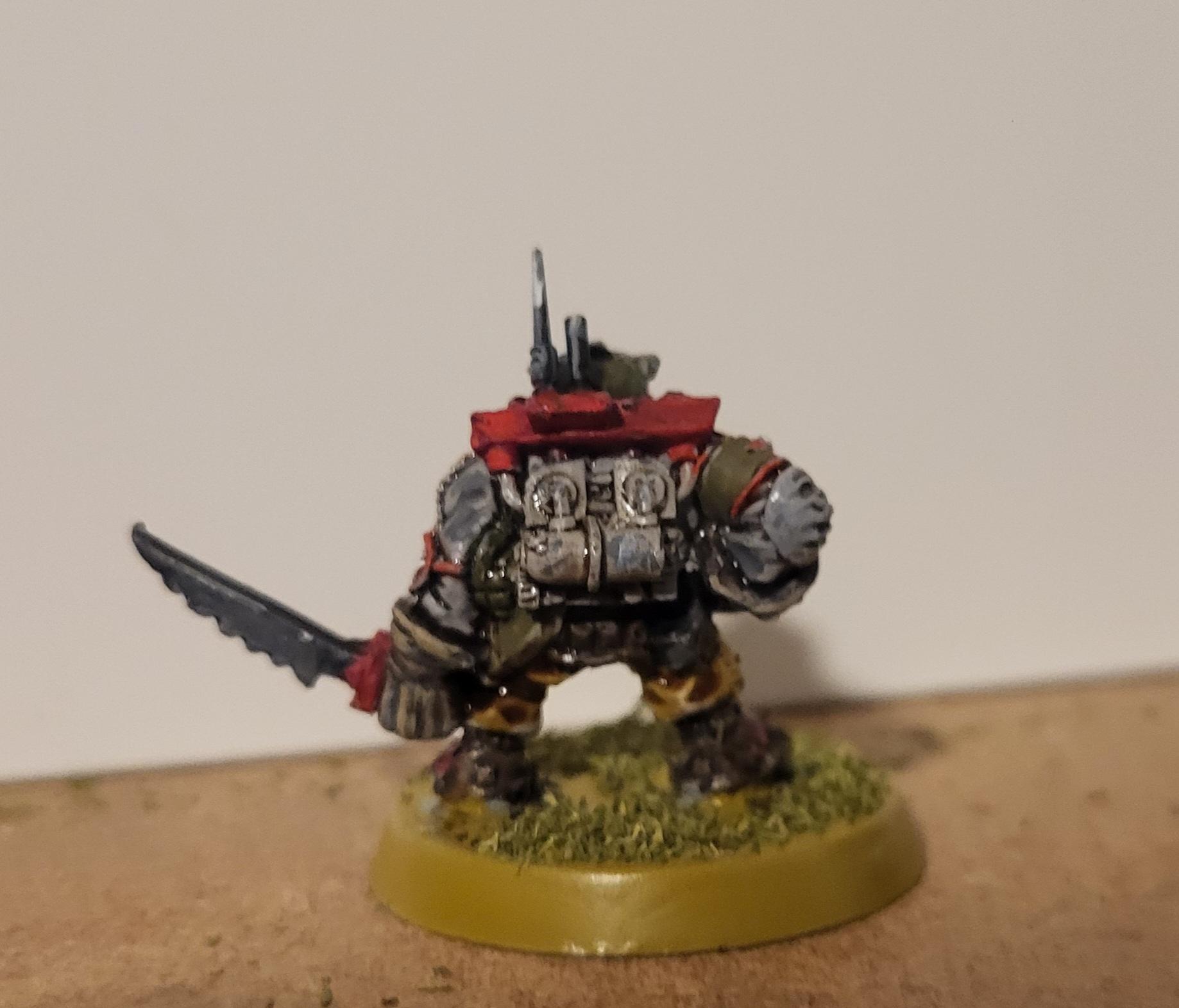 Oldhammer, Orks, Comms Boy rear