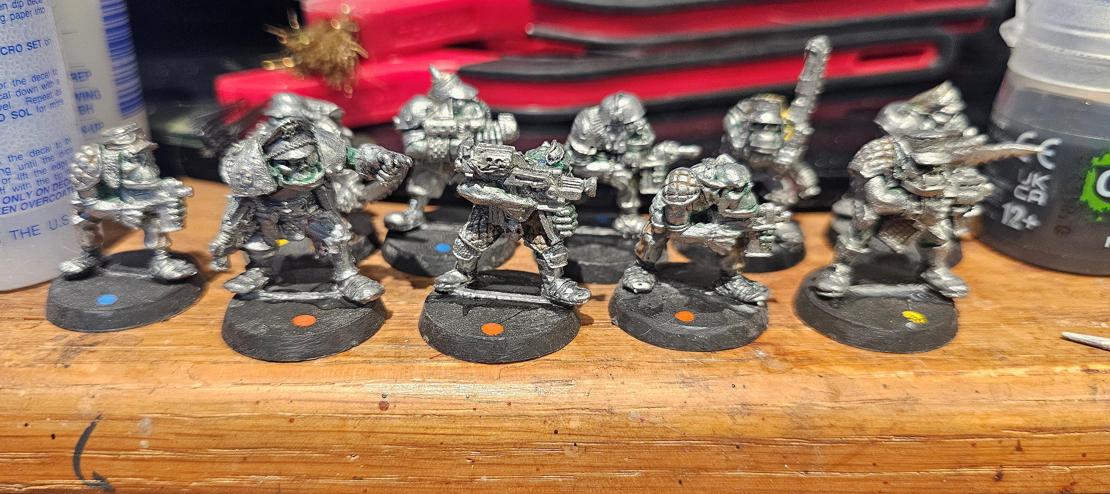 Metal Orks, Vintage, Warhammer 40,000
