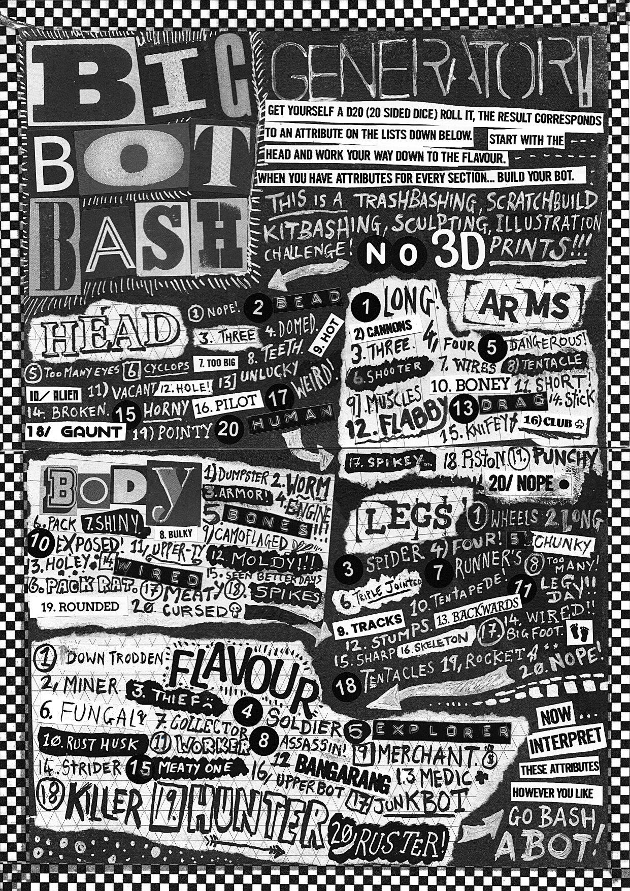 Big Bot Bash, Bill Making Stuff, Fungus, Mushroom, Scratch Build