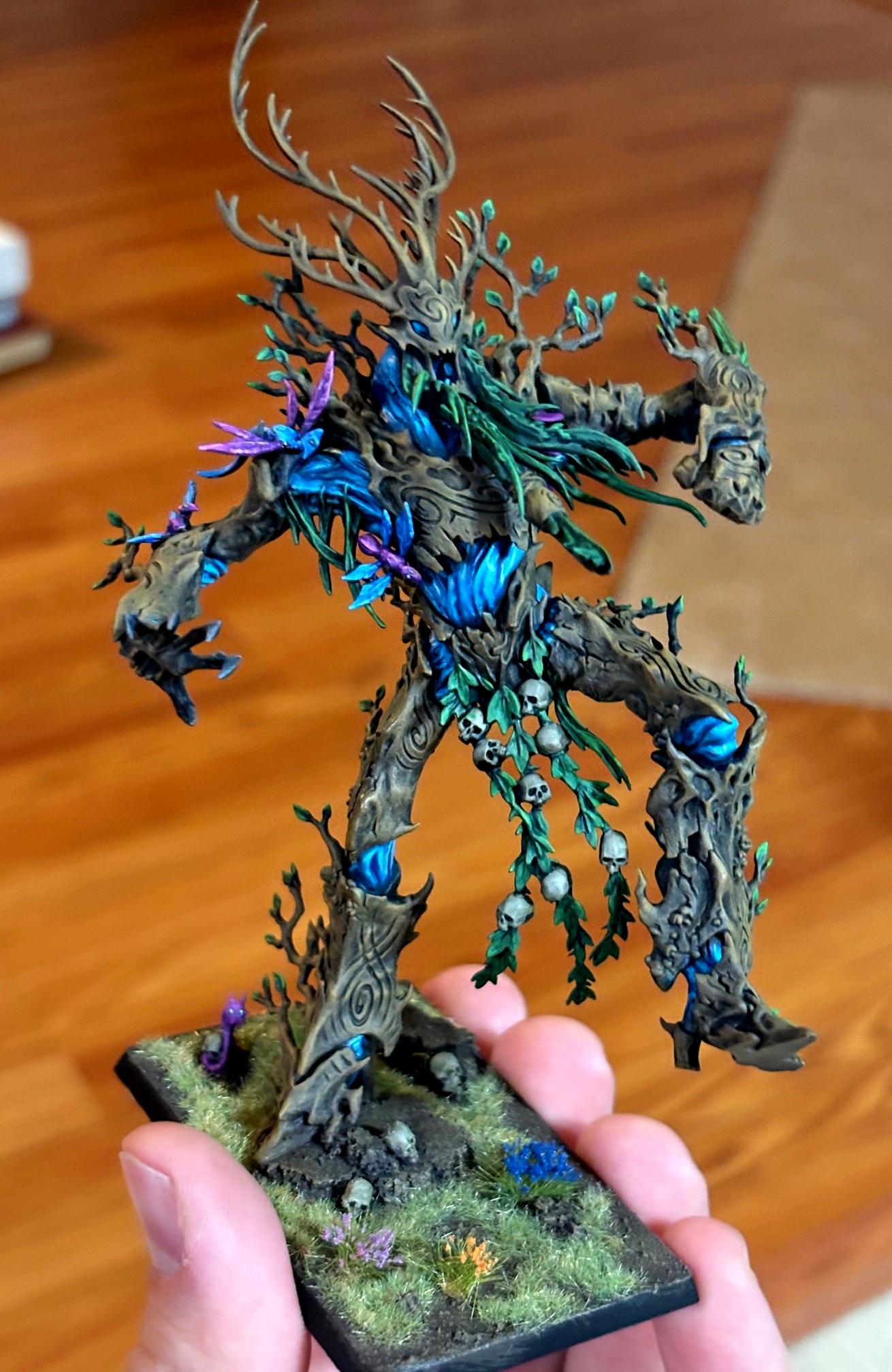 Conversion, Tow, Treeman, Warhammer Fantasy, Wood Elves