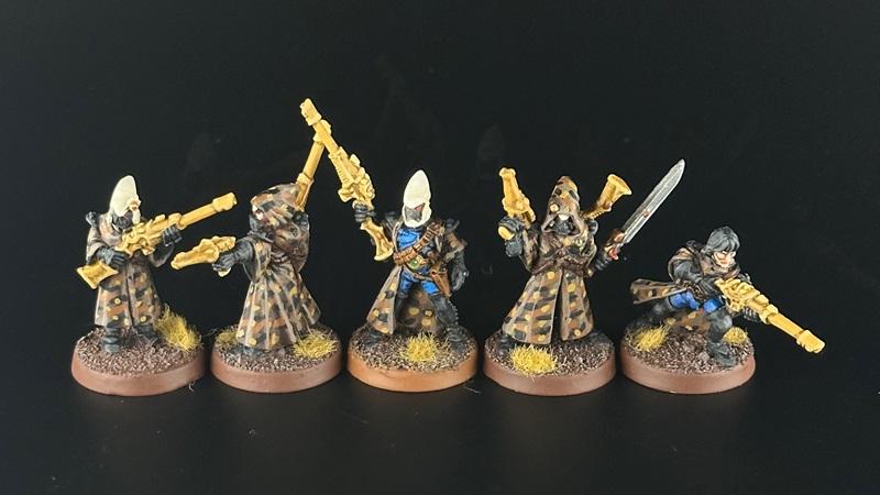 Aeldari, Alaitoc, Camouflage, Conversion, Eldar, Metal, Painted, Rangers