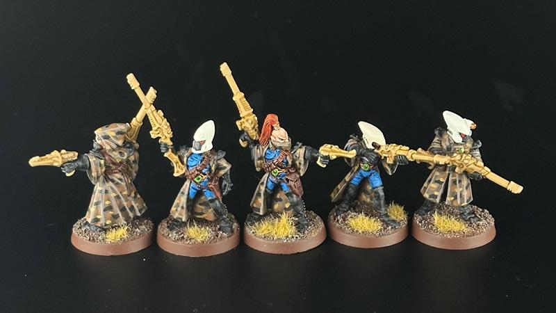 Aeldari, Alaitoc, Camouflage, Conversion, Eldar, Metal, Painted, Rangers