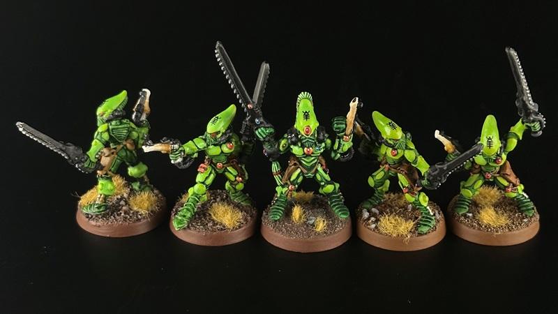 Aeldari, Alaitoc, Captain Brown, Converted Exarch, Eldar, Exarch, Metal, Painted, Striking Scorpions