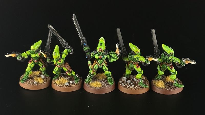 Aeldari, Alaitoc, Captain Brown, Converted Exarch, Eldar, Exarch, Metal, Painted, Striking Scorpions