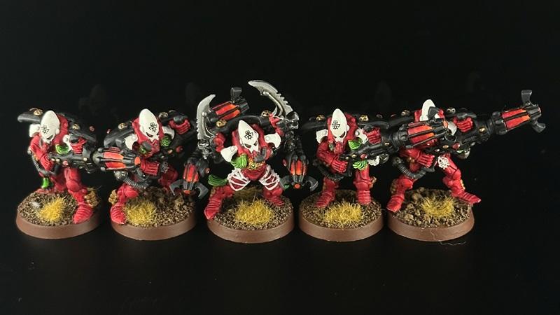 Aeldari, Alaitoc, Captain Brown, Eldar, Exarch, Metal, Painted, Warp Spiders