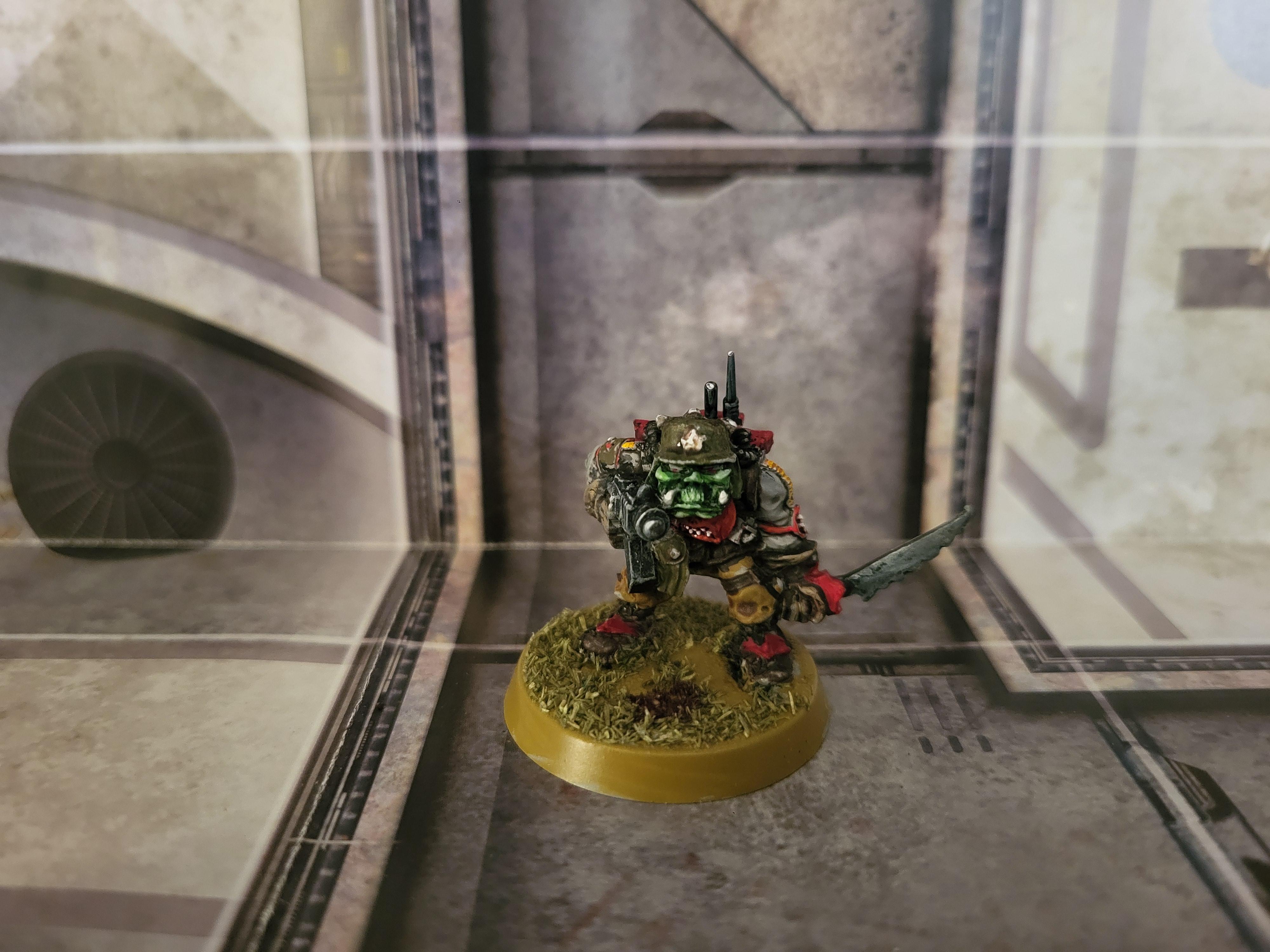 Oldhammer, Orks, Evil Sunz Comms Boy